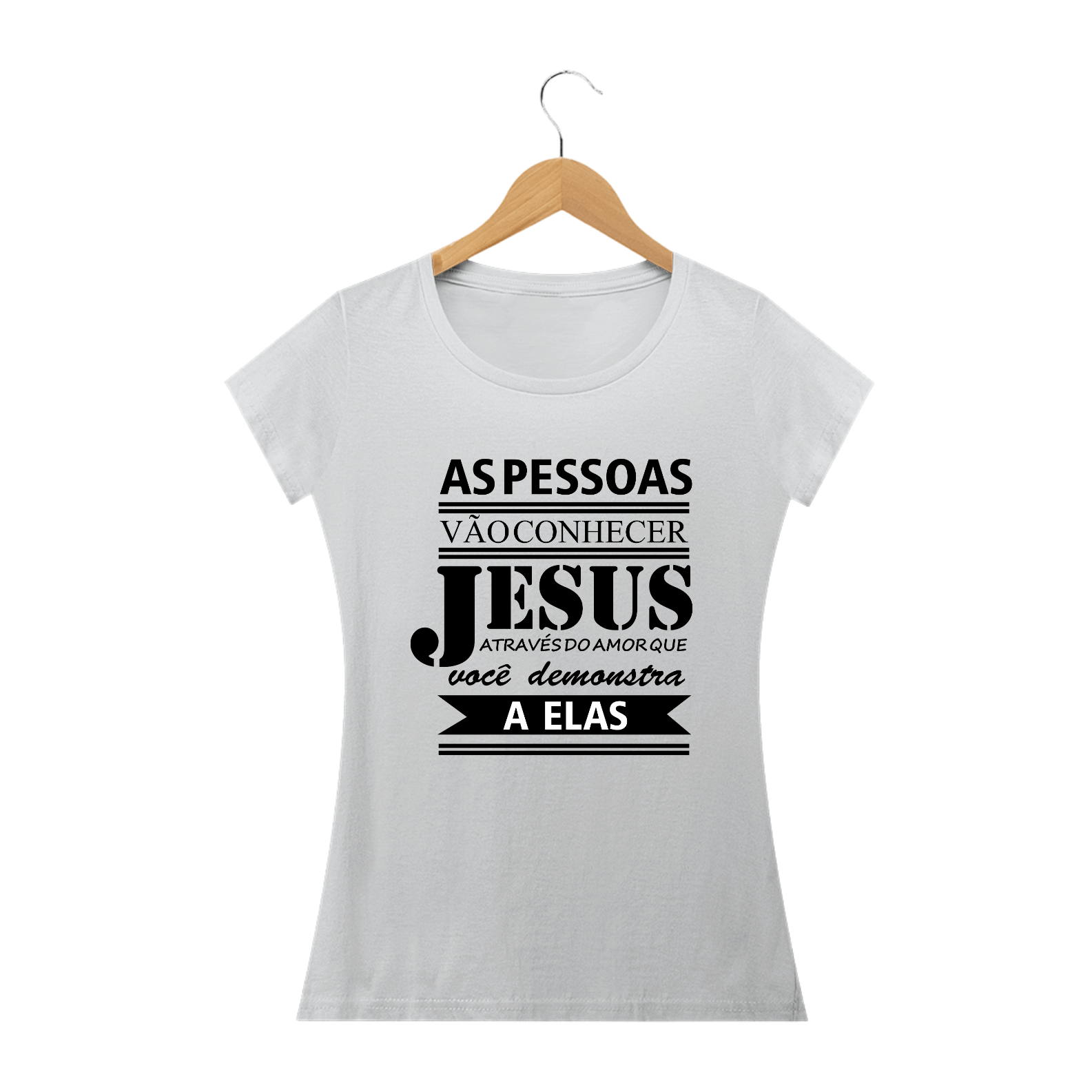 Camiseta Reino Sagrado As pessoas vão conhecer Jesus