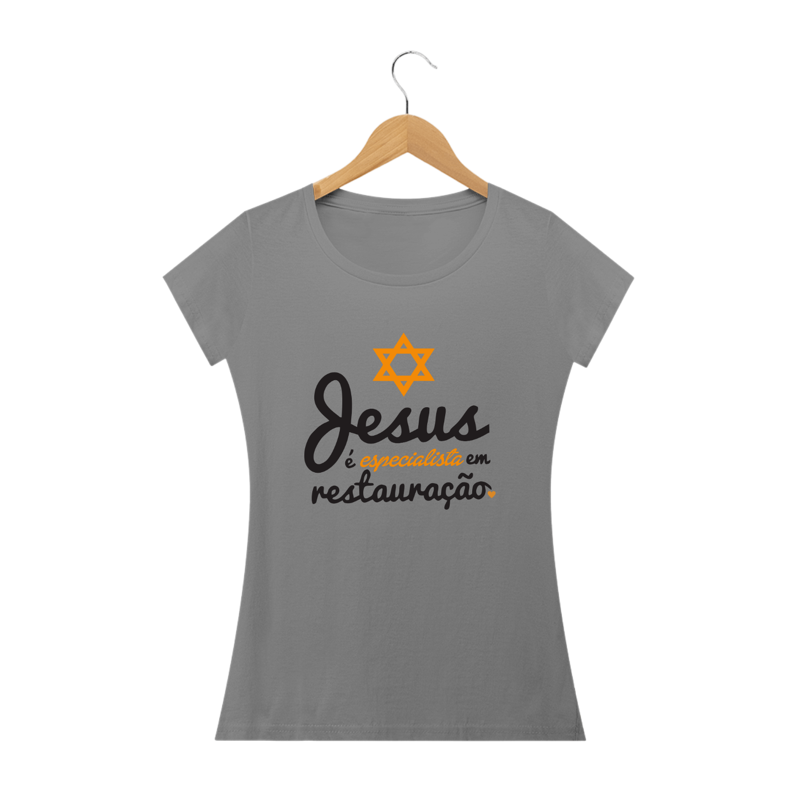Camiseta Reino Sagrado Jesus é especialista em restauração