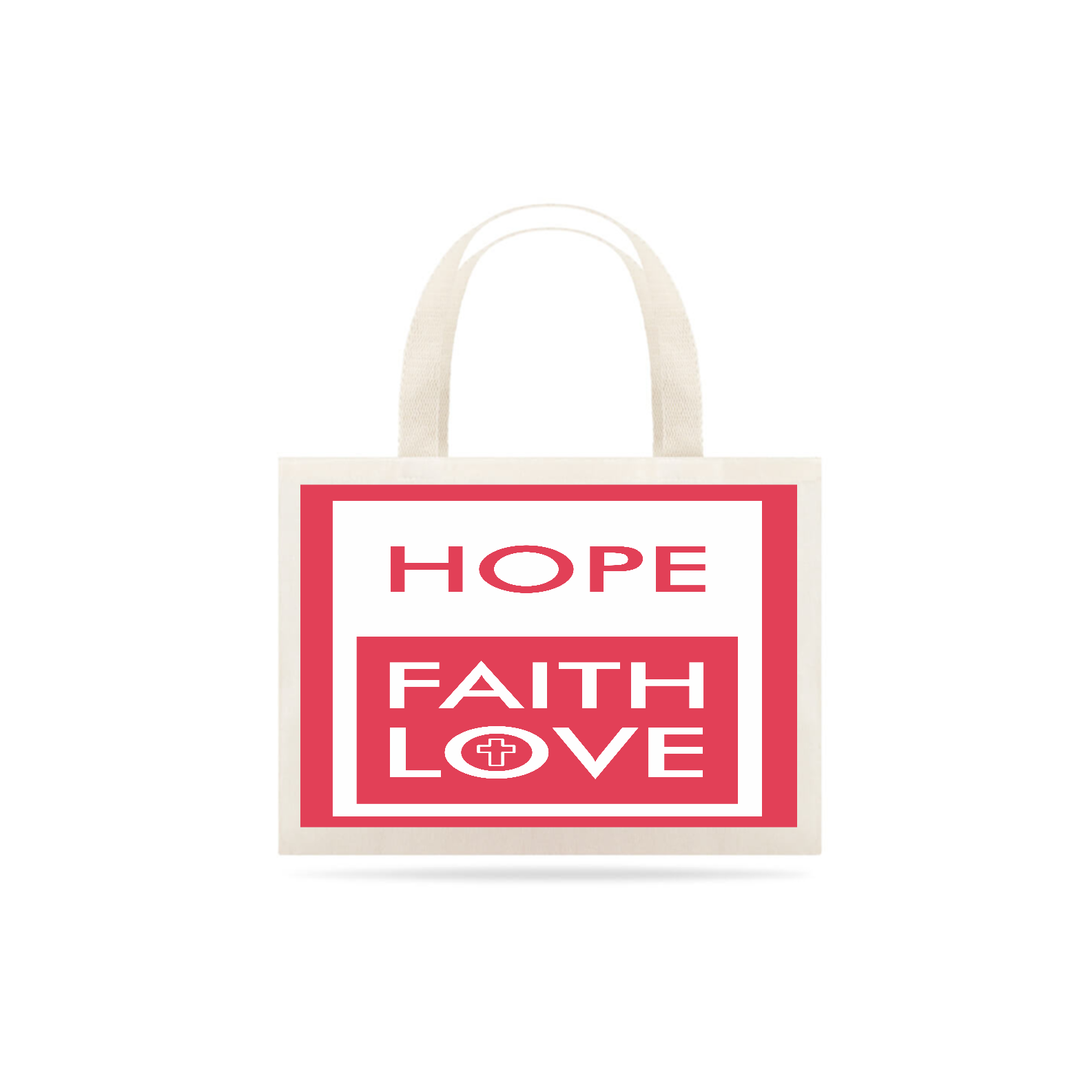 Eco Bag Hope, Faith e Love