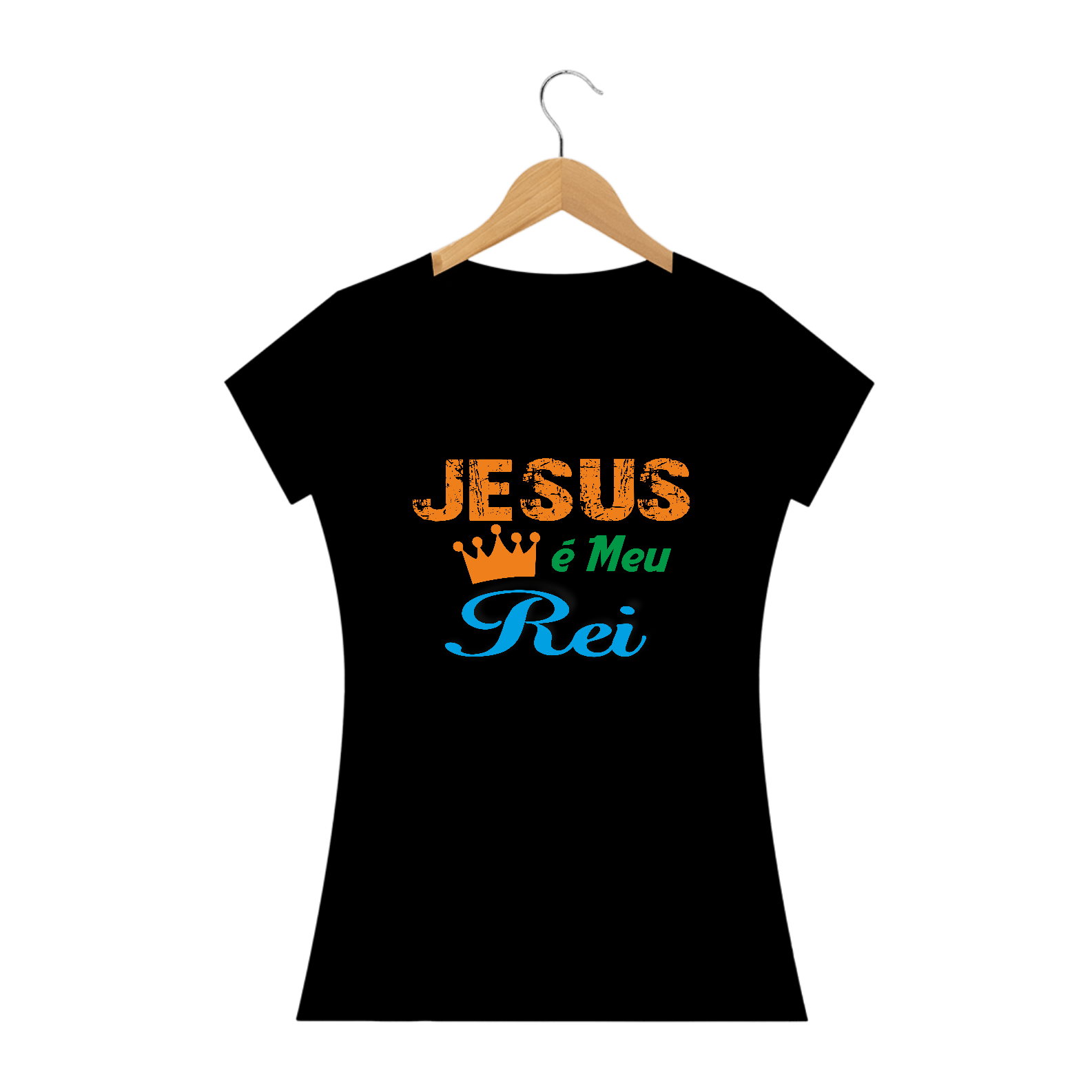 Camiseta Reino Sagrado Jesus é meu Rei