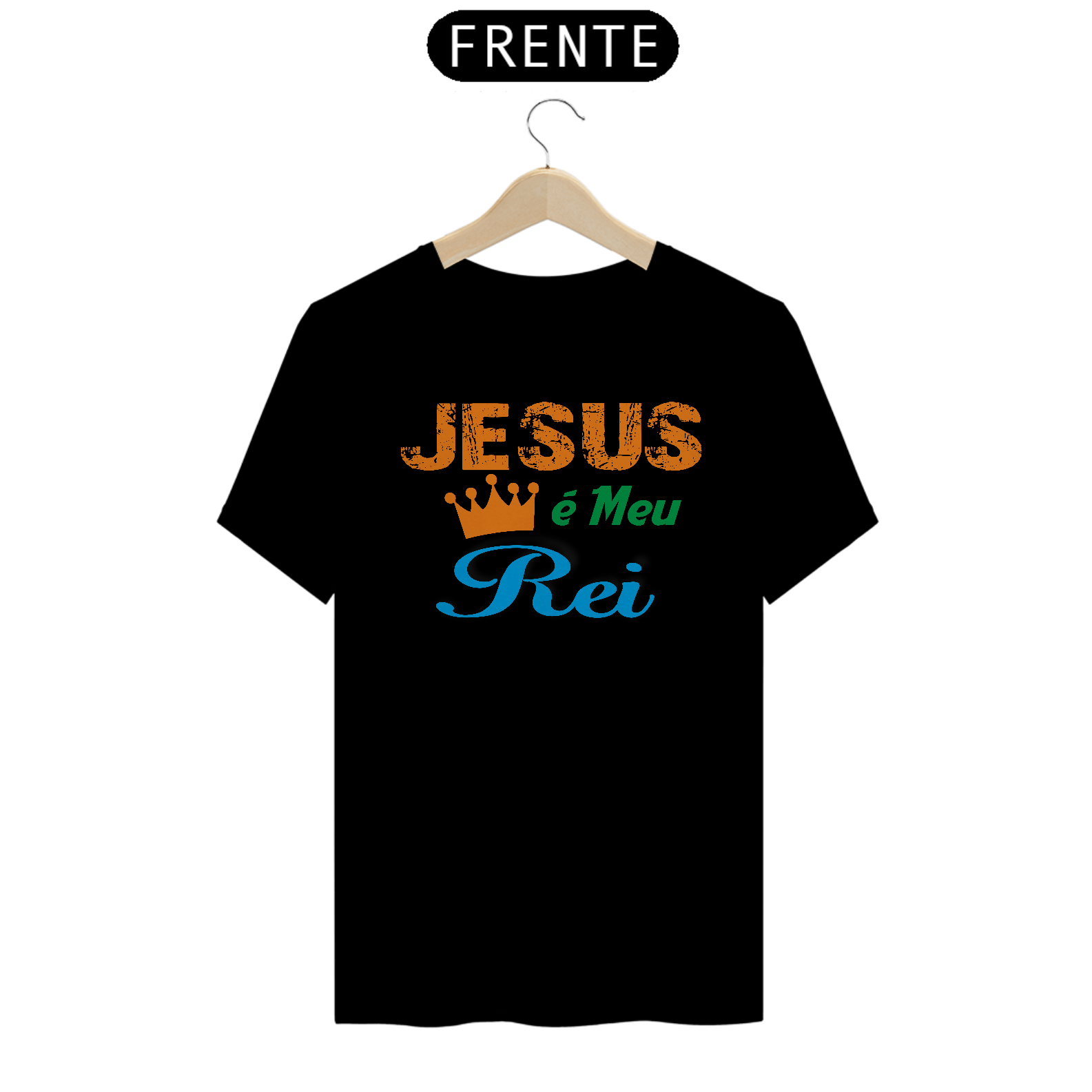 Camiseta Reino Sagrado Jesus é meu Rei
