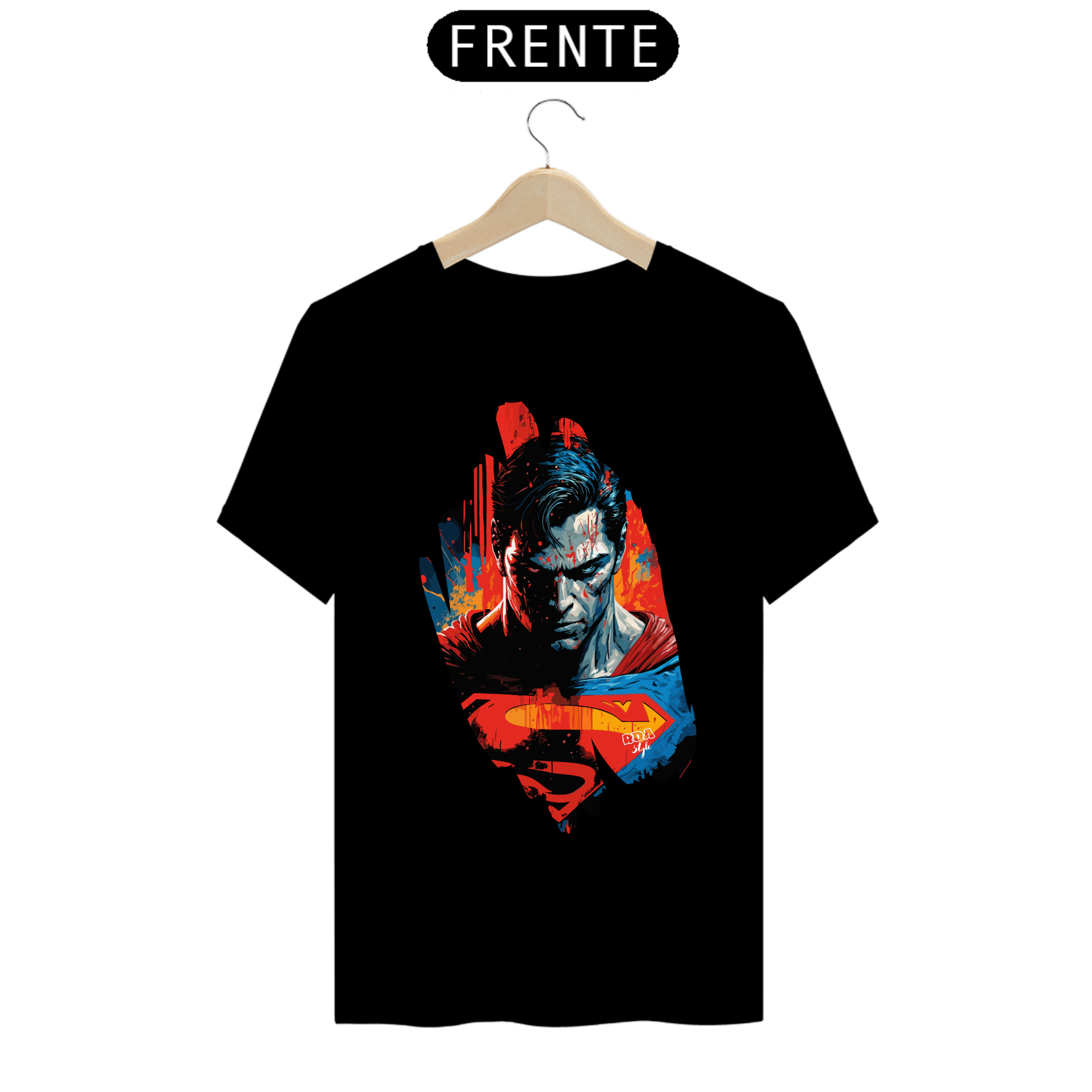 Camiseta SuperMan Deluxe RDA Style 