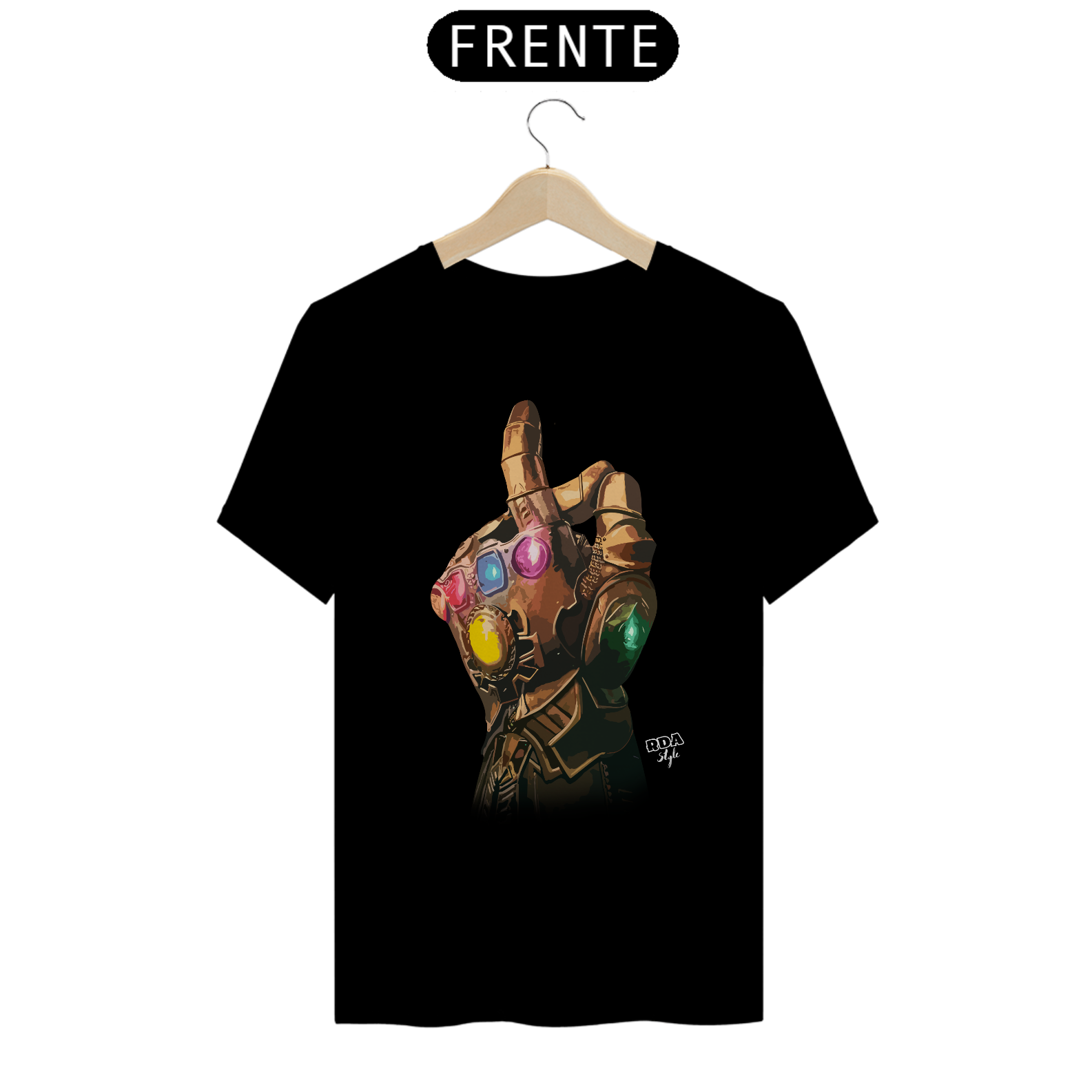 Camiseta Manopla Thanos Deluxe RDA Style