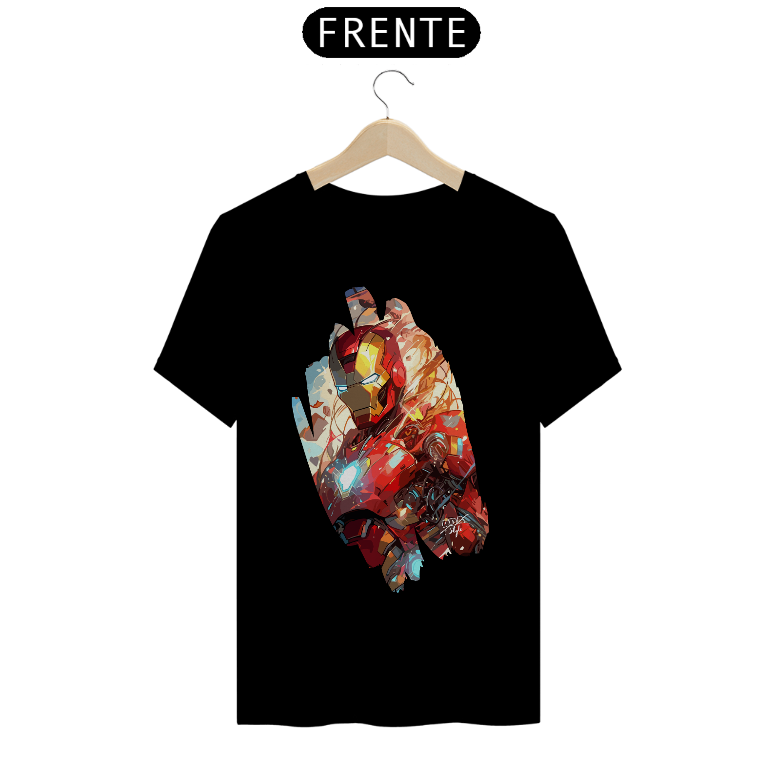 Camiseta Homem de Ferro Deluxe RDA Style