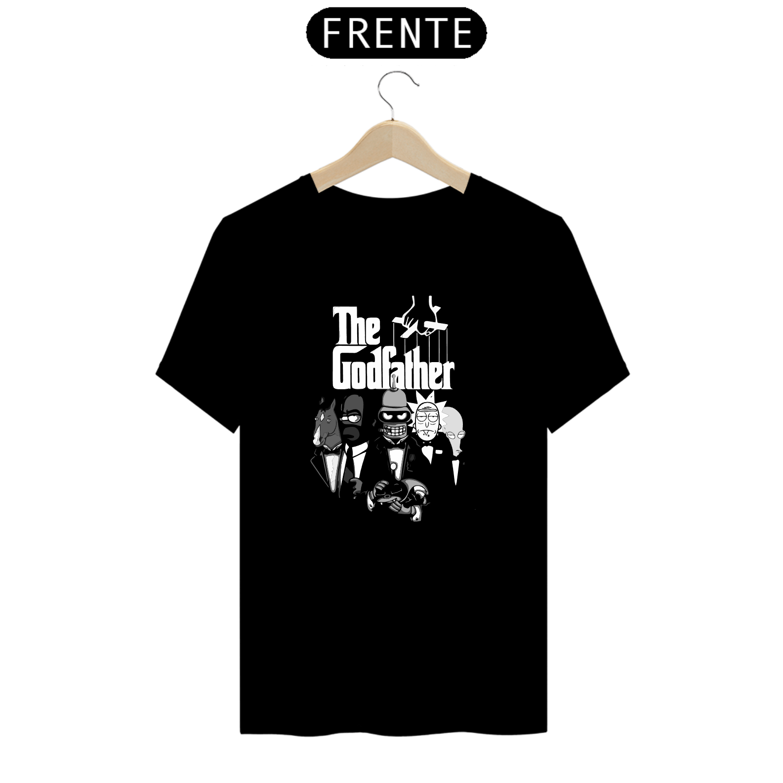 Camiseta The GoodFather - Preto