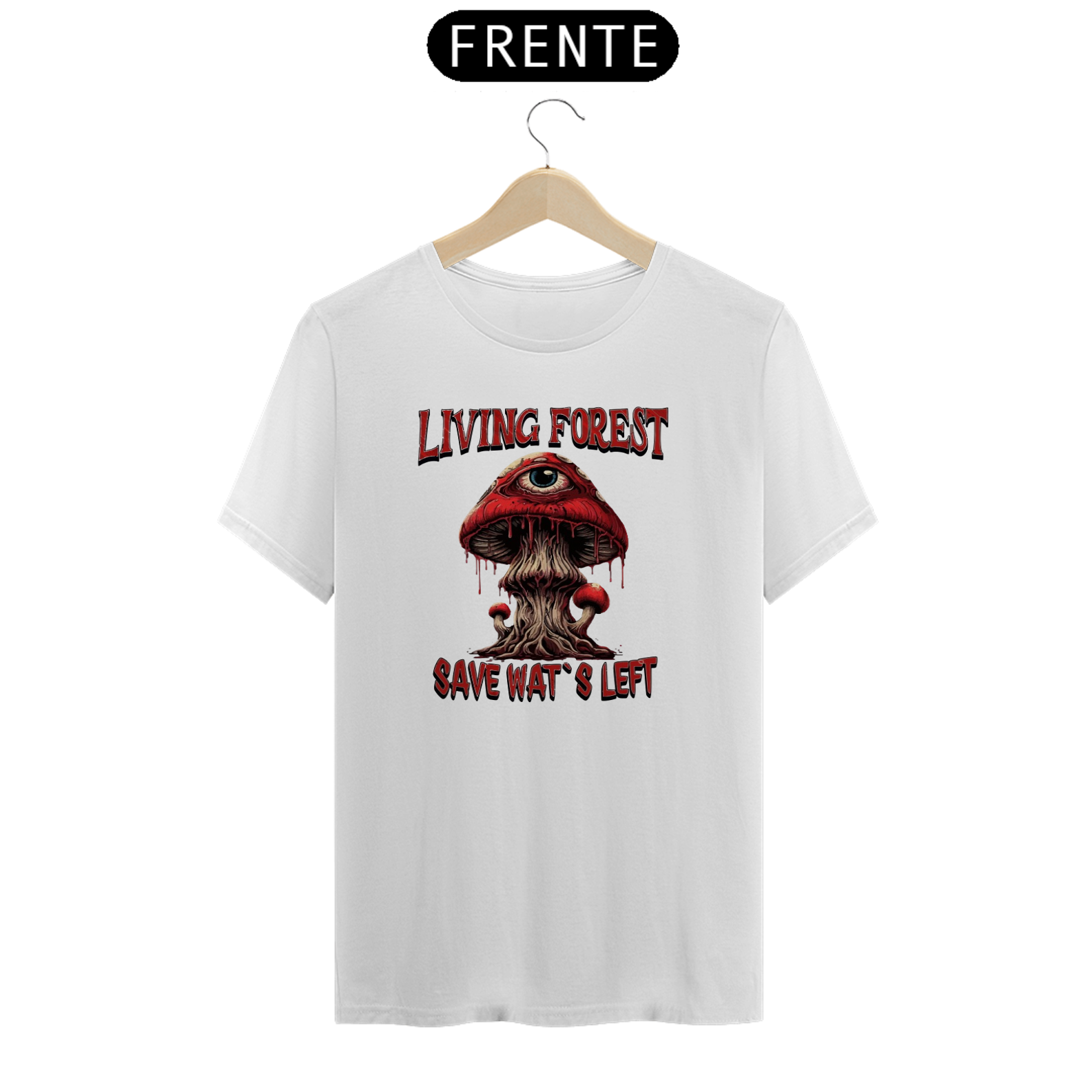 Camiseta recusa cogumelo