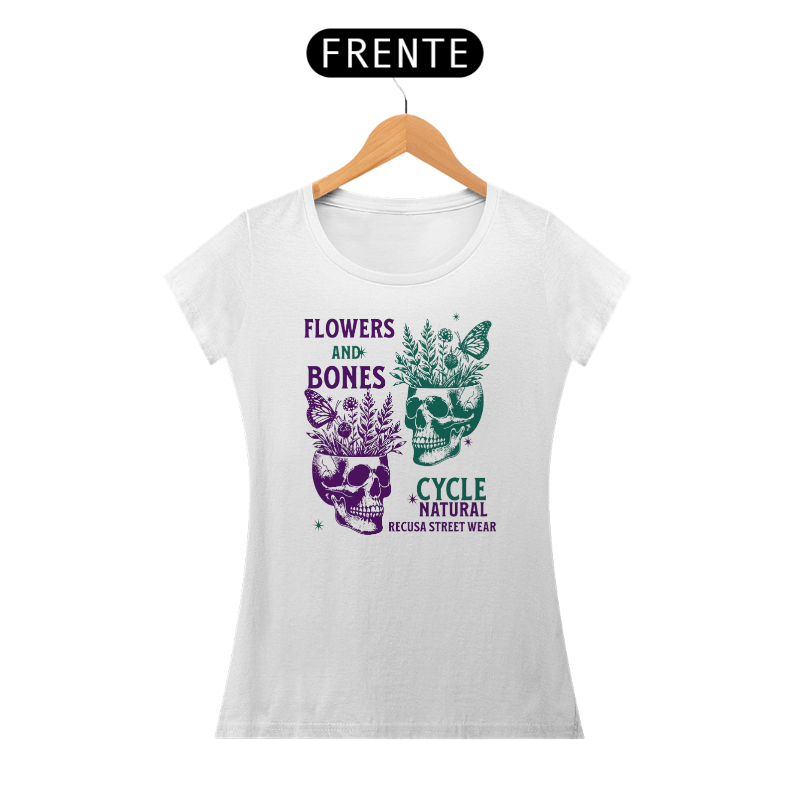 BLUSINHA T-SHIRT FLOWERS