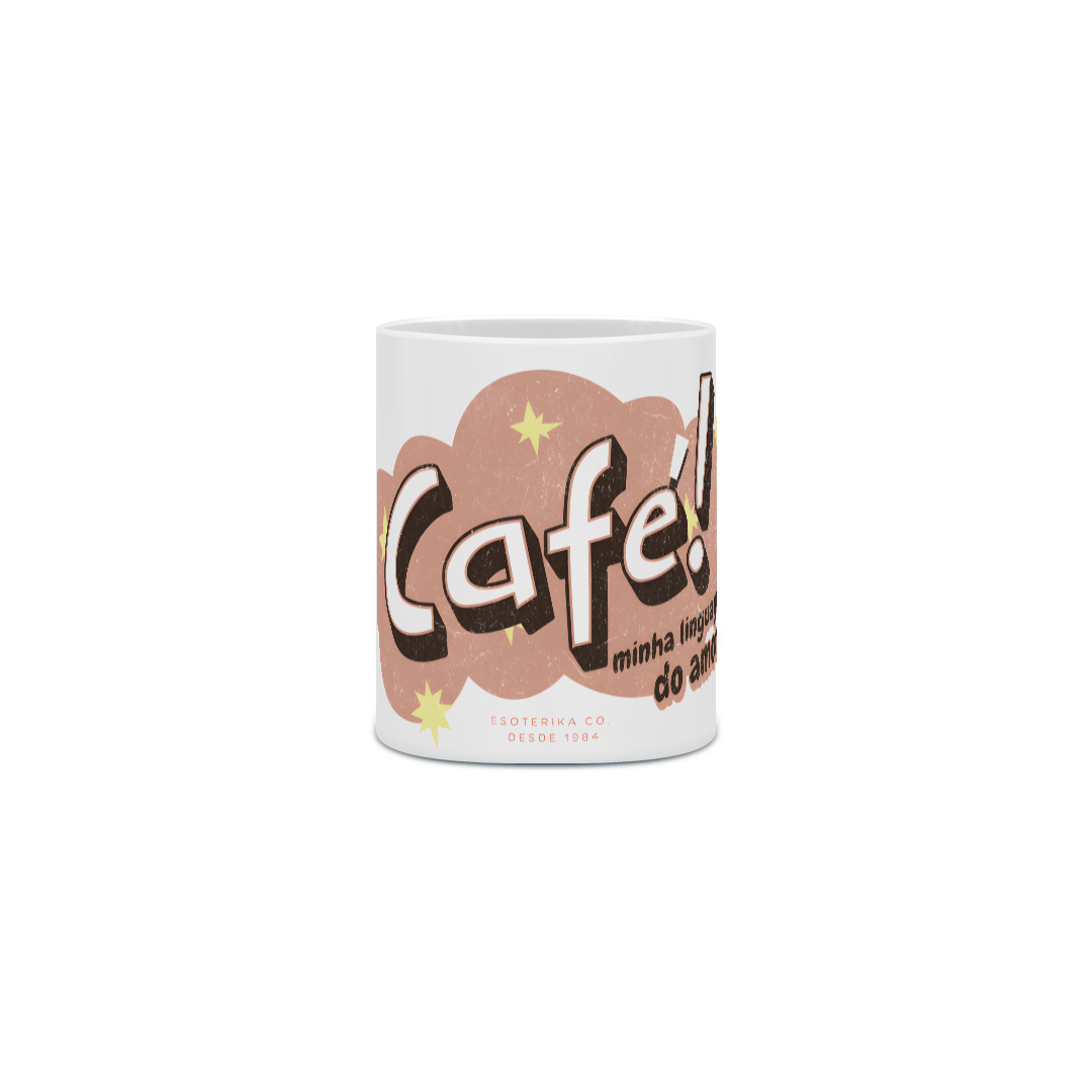 Caneca Café - minha linguagem do amor