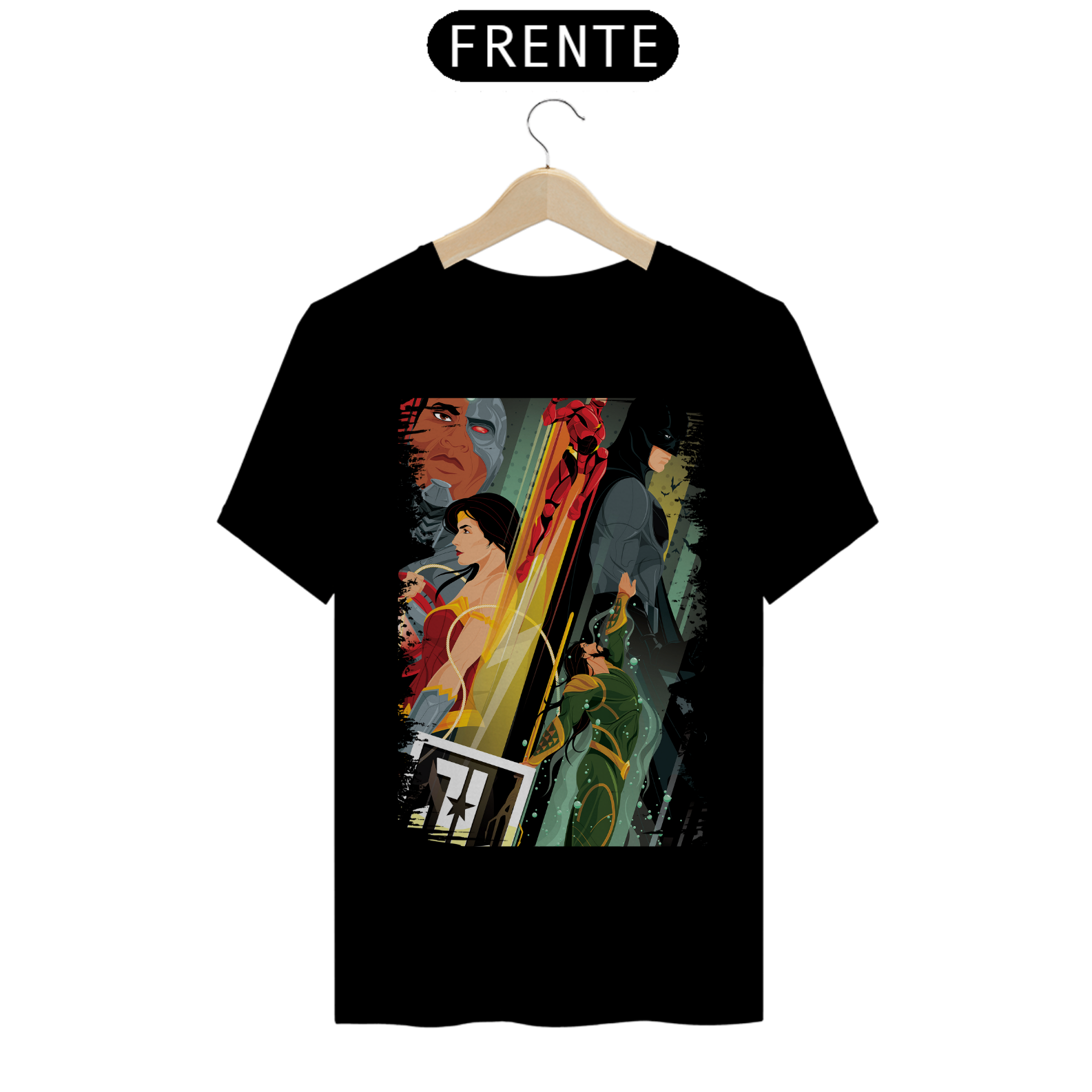 Camiseta Liga da Justiça