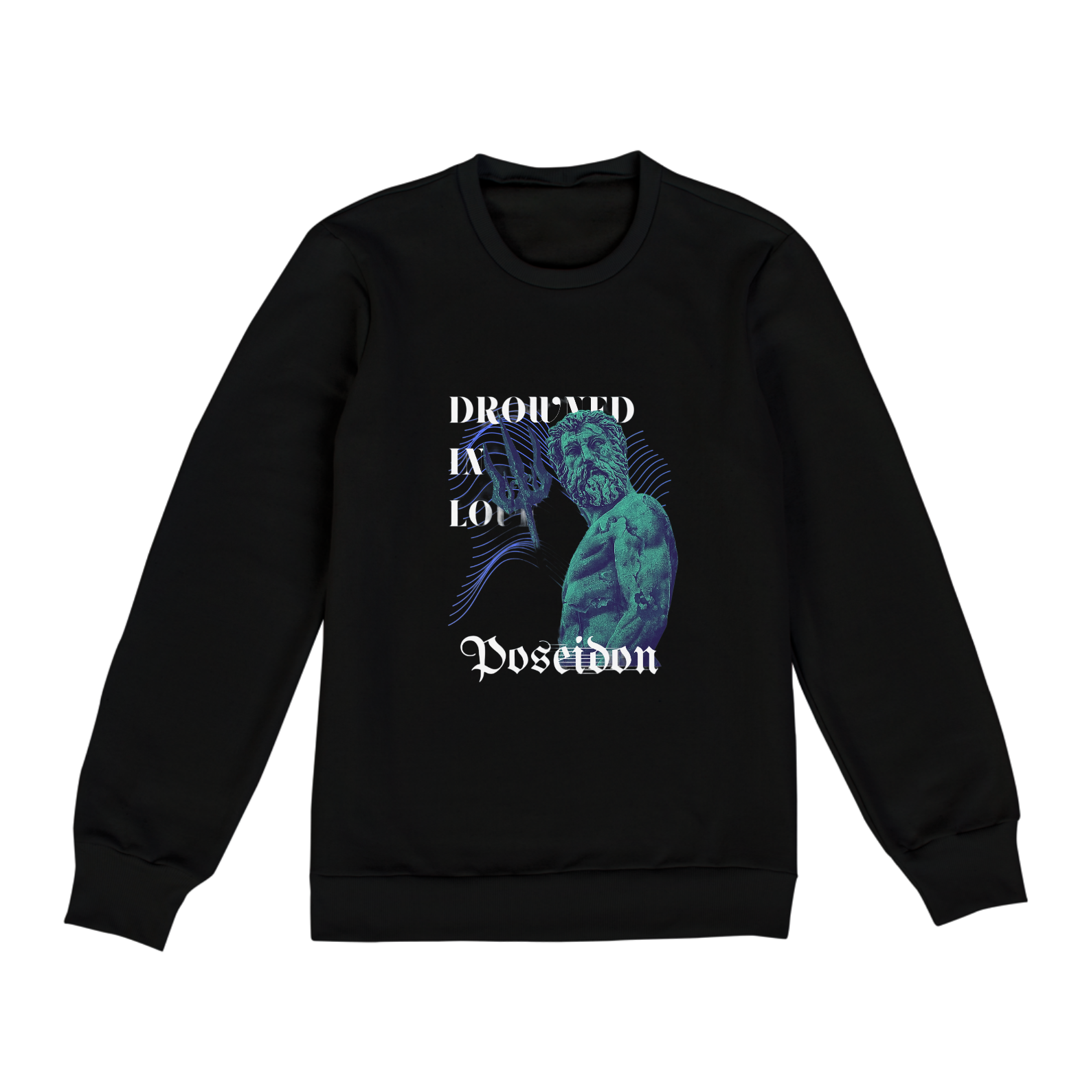 Moletom - Poseidon Black