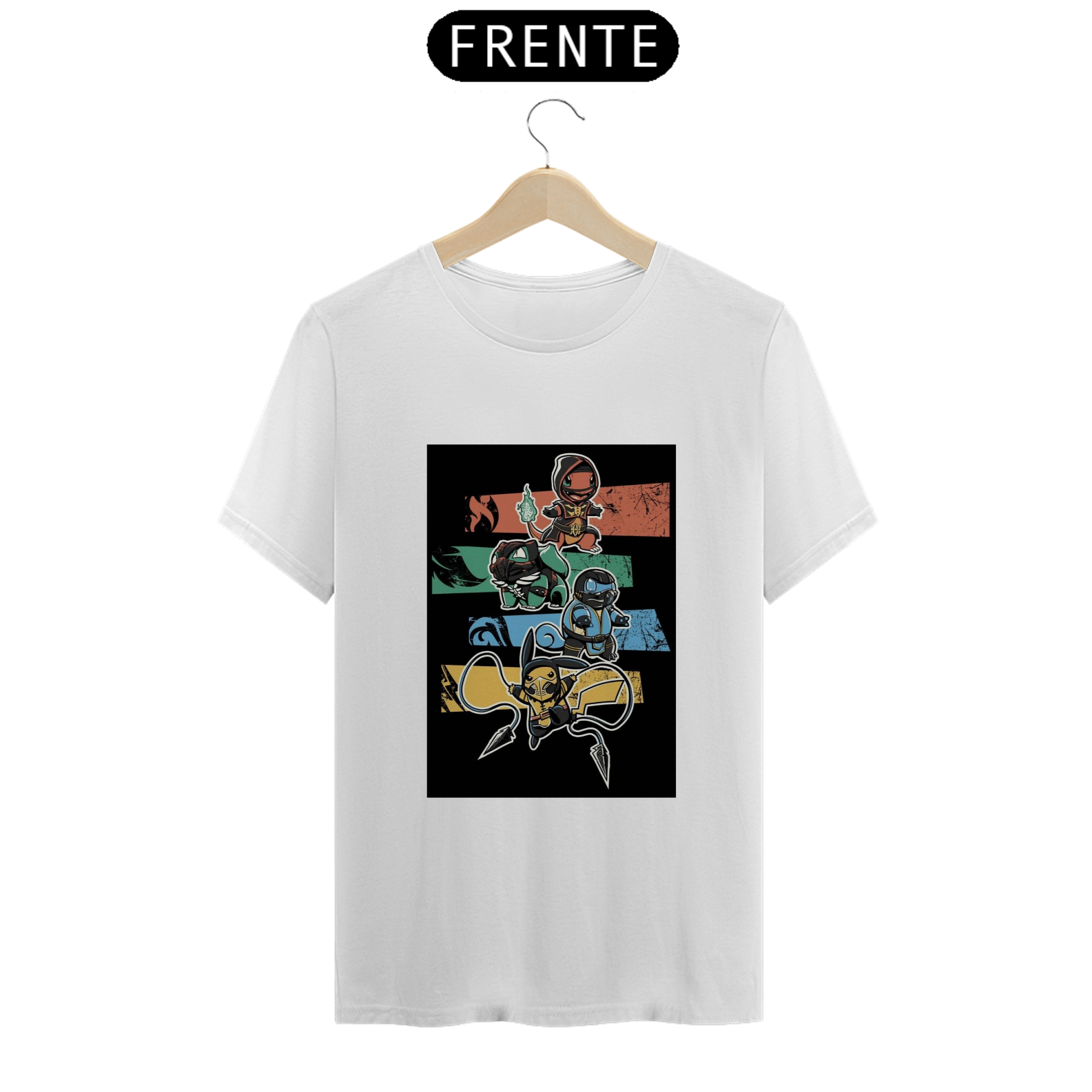 Camisa Pokemon Ninjas 