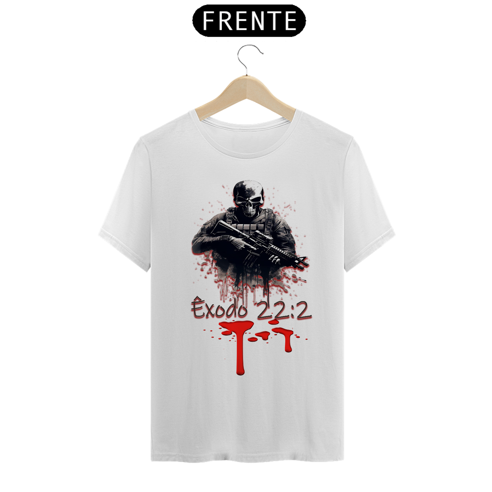 Nome do produto: êxodo 22:2 t-shirt