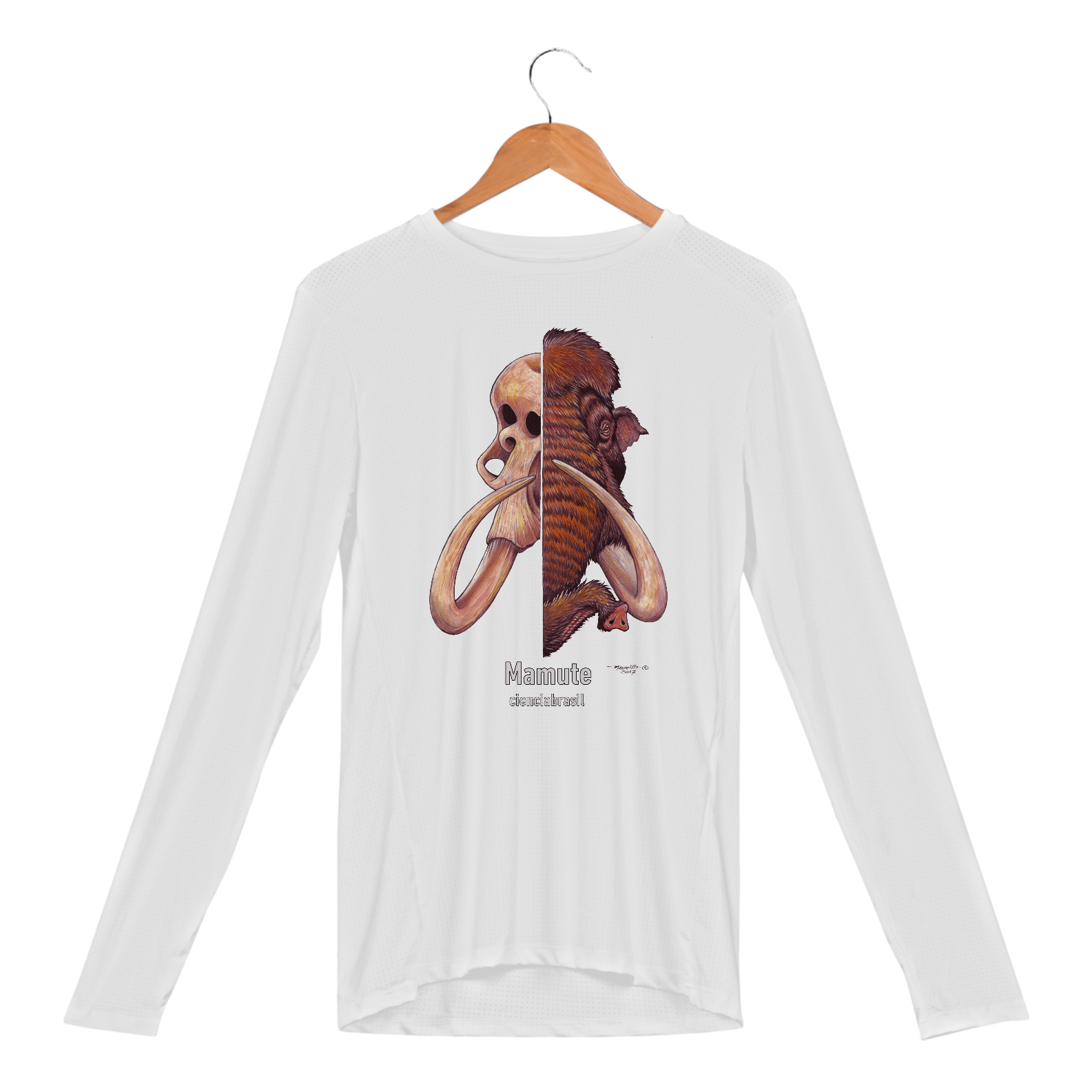 T-shirt manga longa Sport Dry UV Mamute