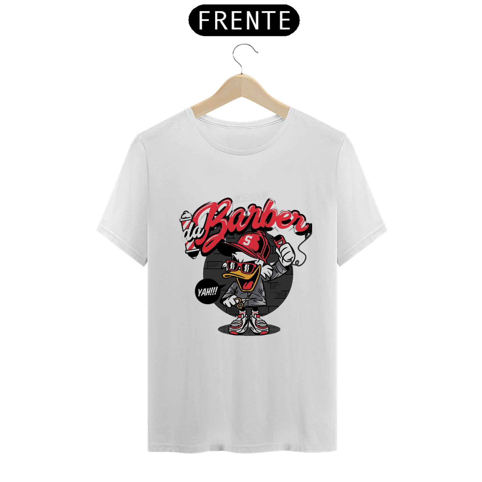 Nome do produto: Camisa Barber Pato Donald