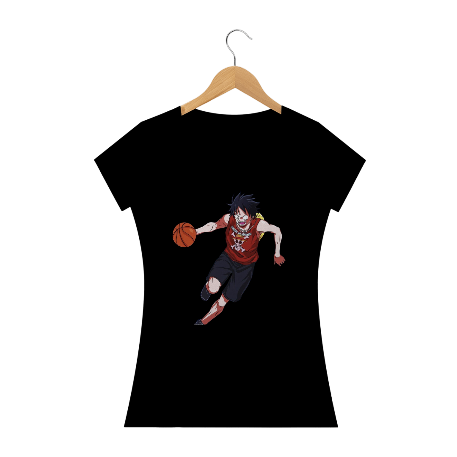 Baby Long Luffy Jogando Basquete