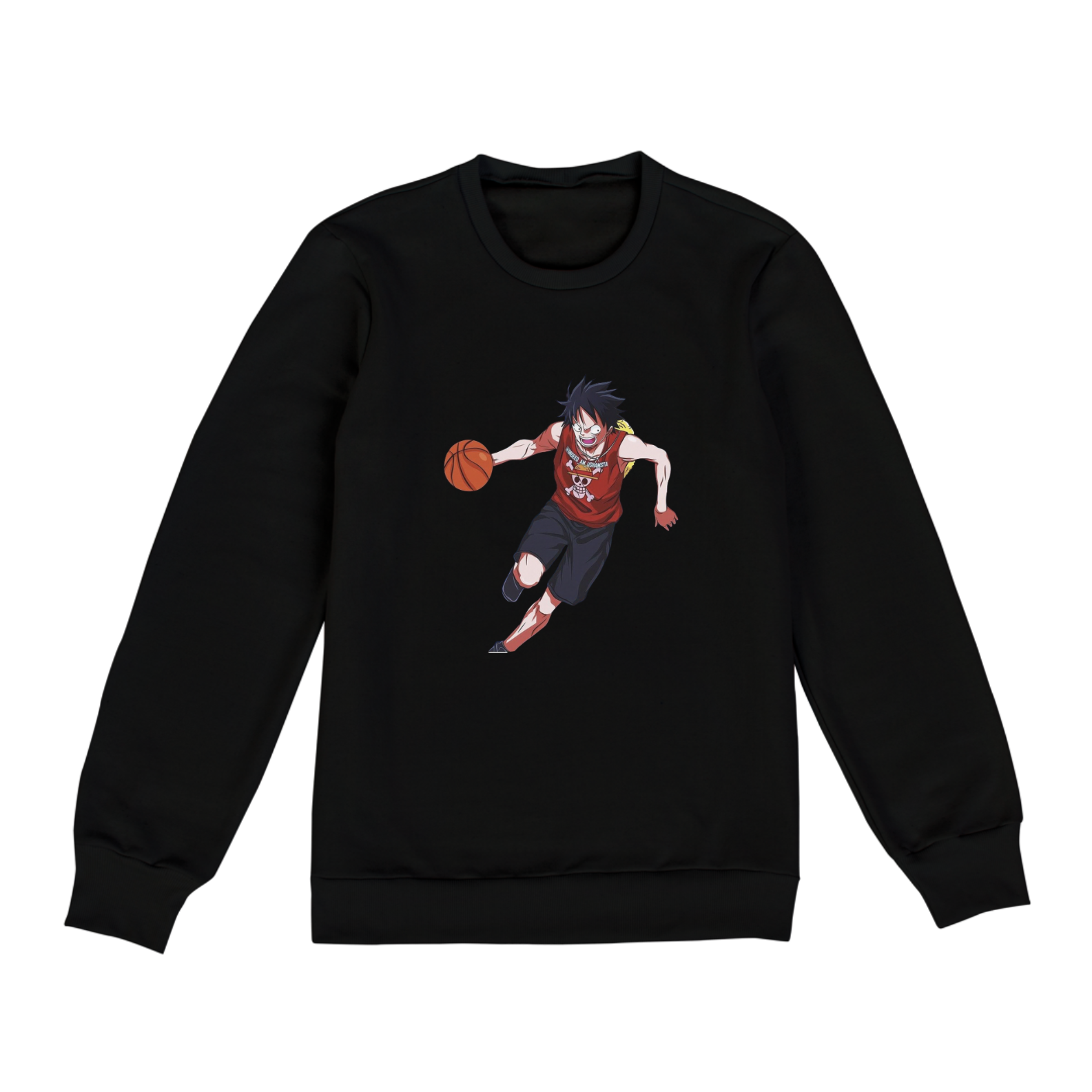 Moletom Luffy Jogando Basquete