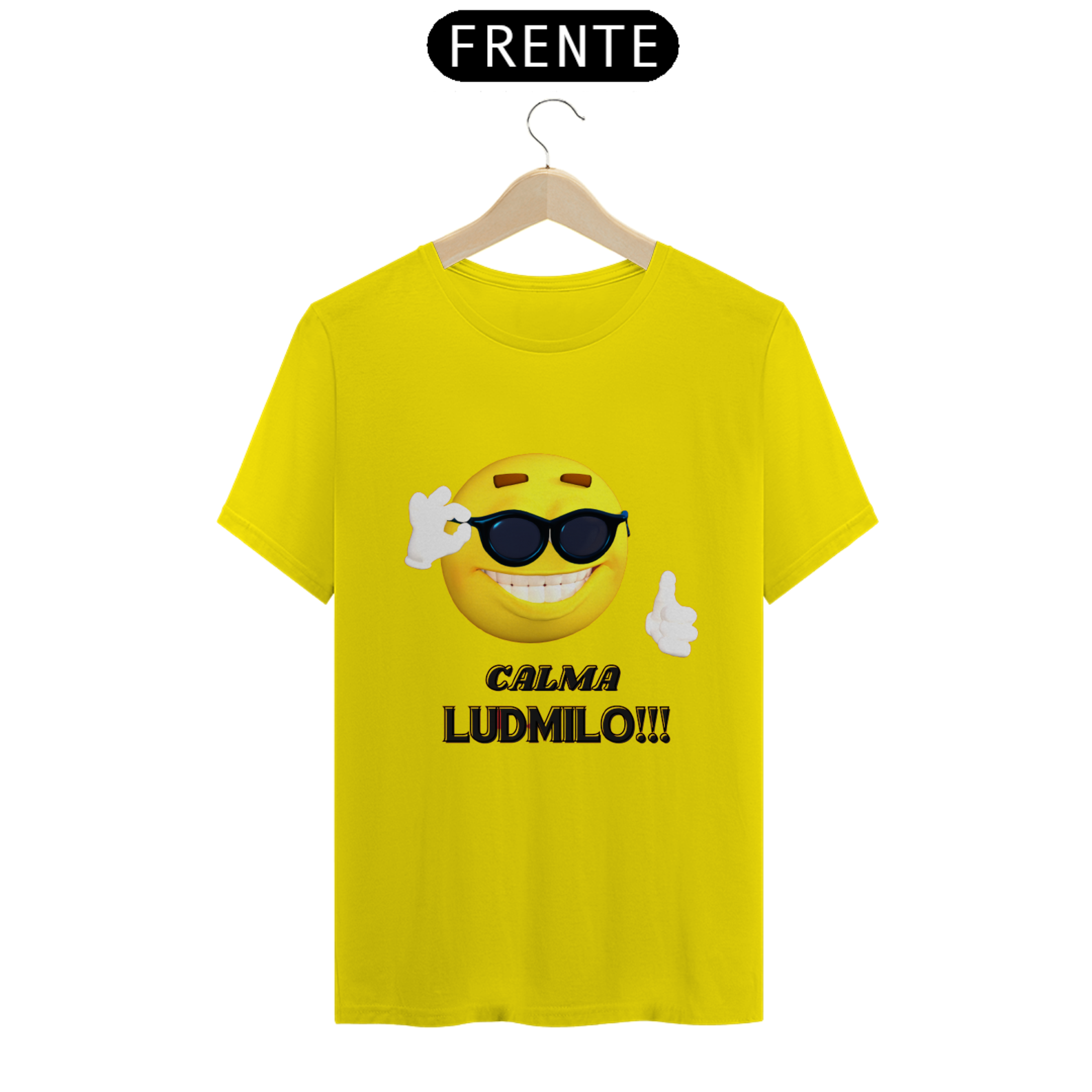 Camiseta Calma Ludmilo Meme