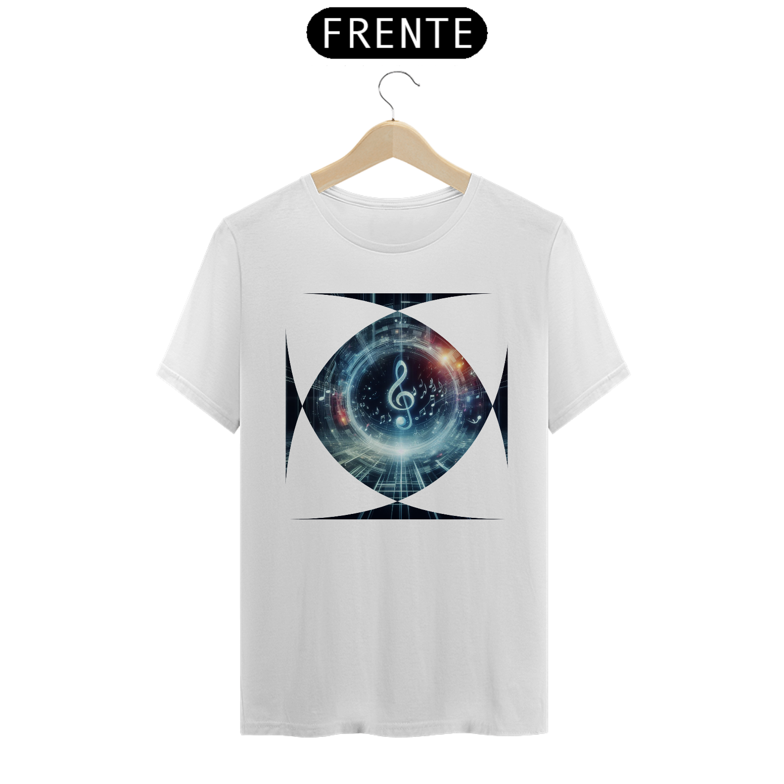 Camiseta Nota Futurista