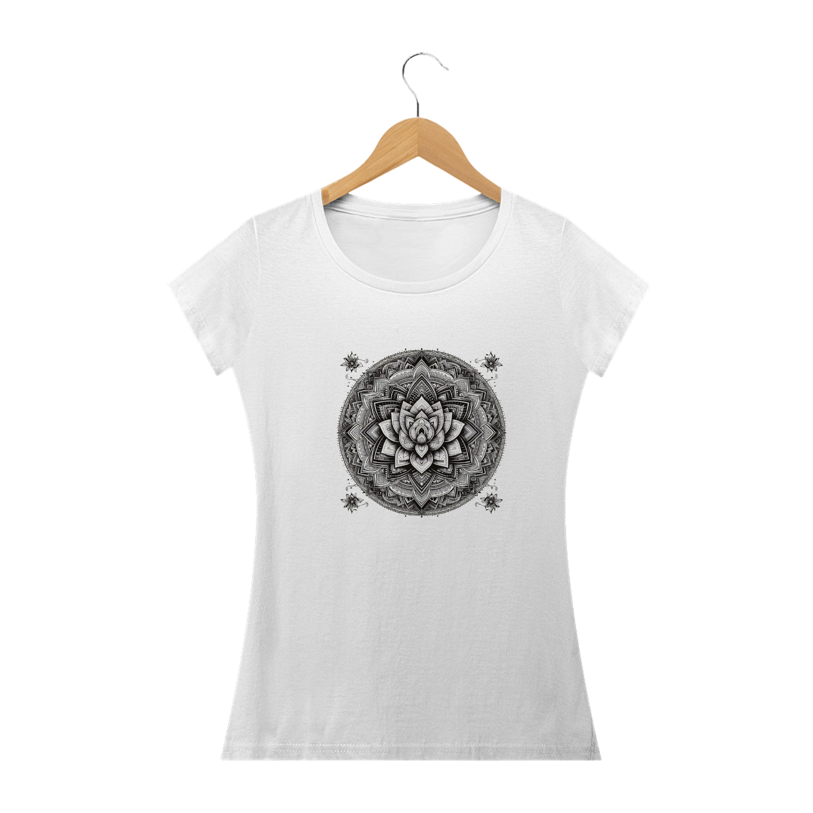 Camiseta Feminina Mandala Zen