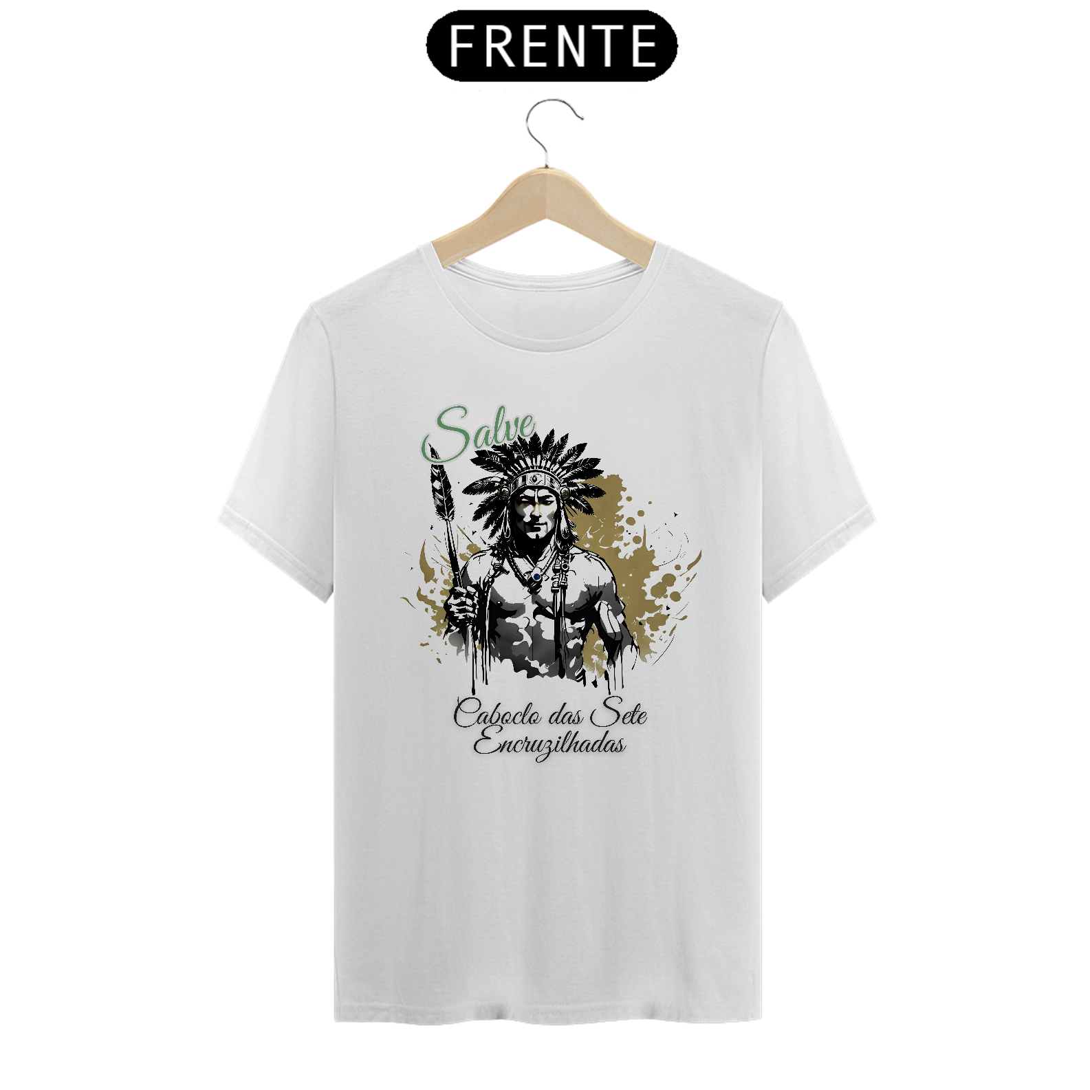 Camiseta Unissex Caboclo 7 Encruzilhadas 01