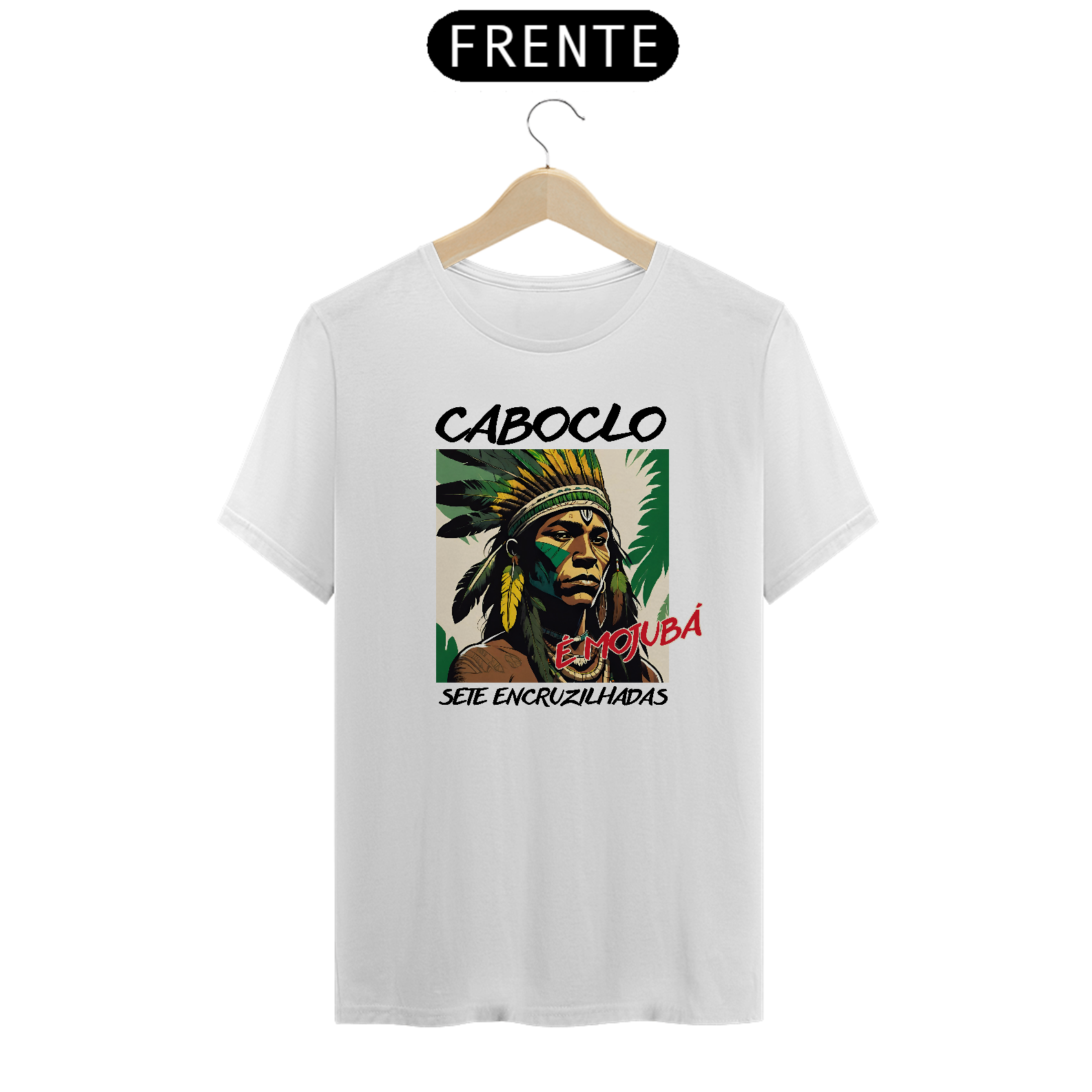Camiseta Unissex Caboclo 7 Encruzilhadas 05
