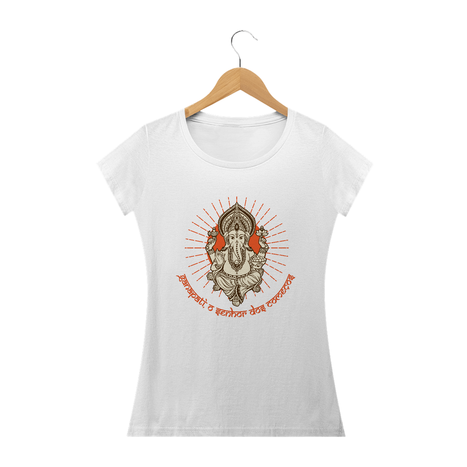 Camiseta Baby Look Ganesha 01