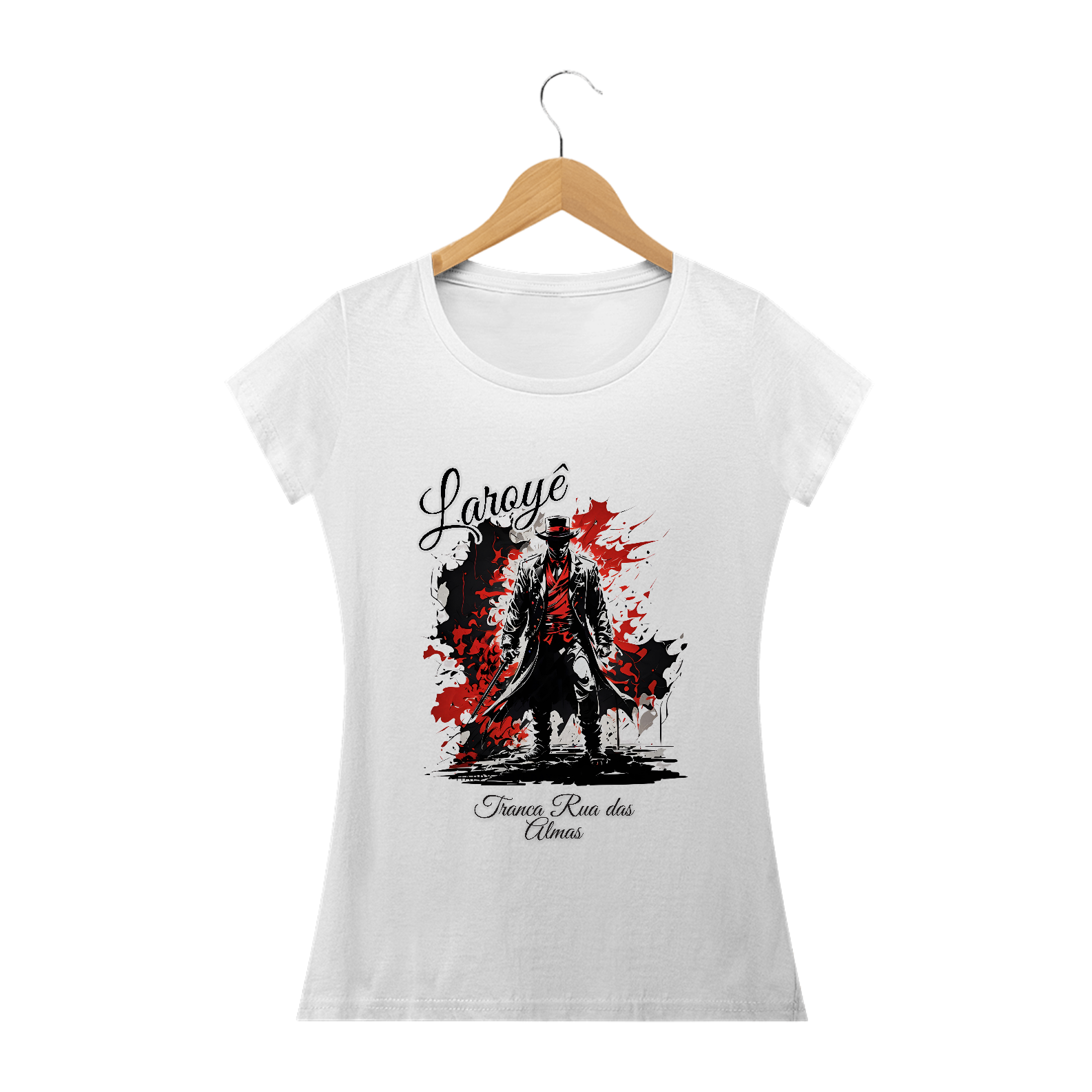 Camiseta Baby Look Tranca Ruas Das Almas 01