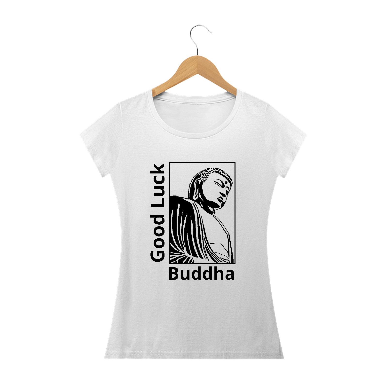 Camiseta Baby Look Buda Hotei 02