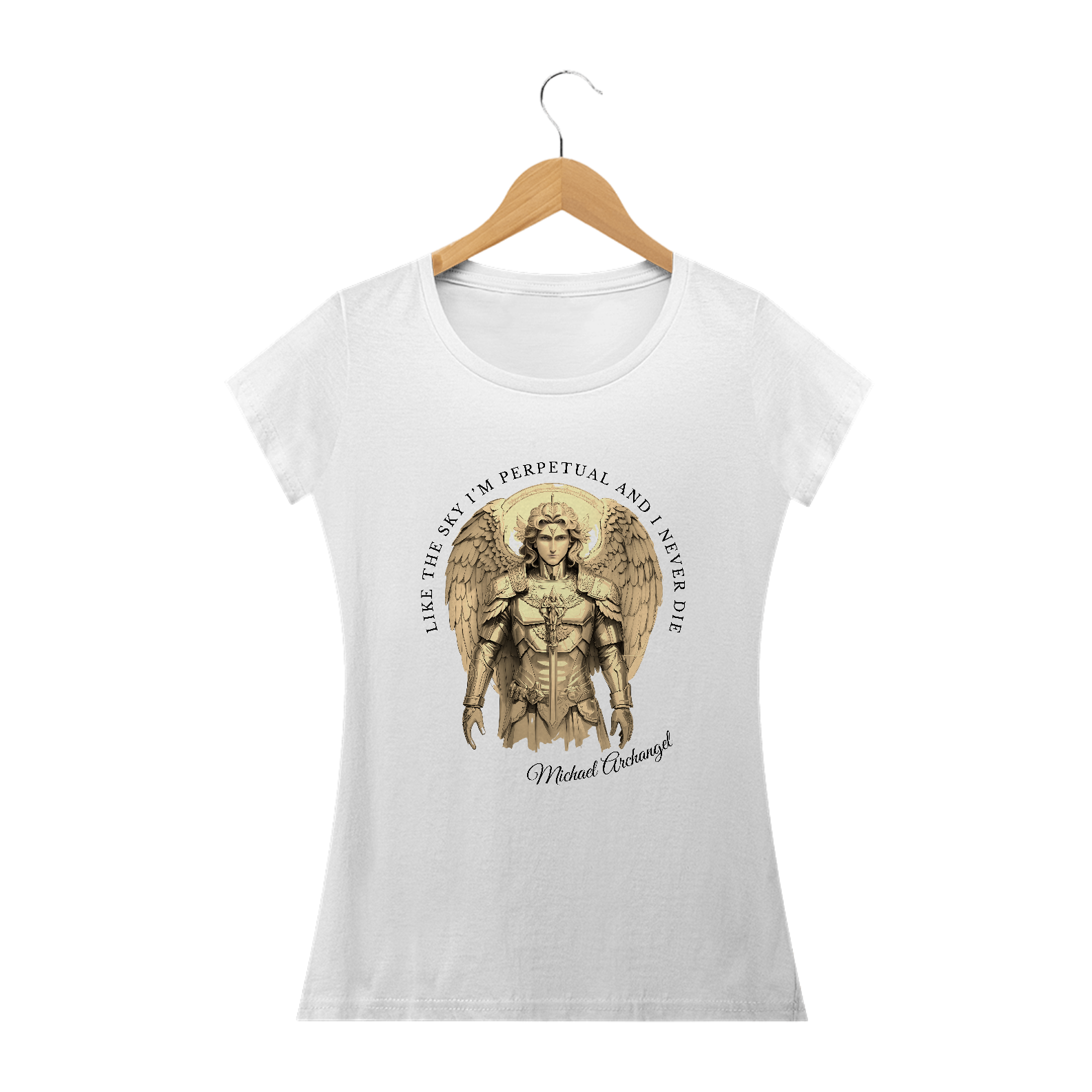 Camiseta Baby Look Arcanjo Miguel 03
