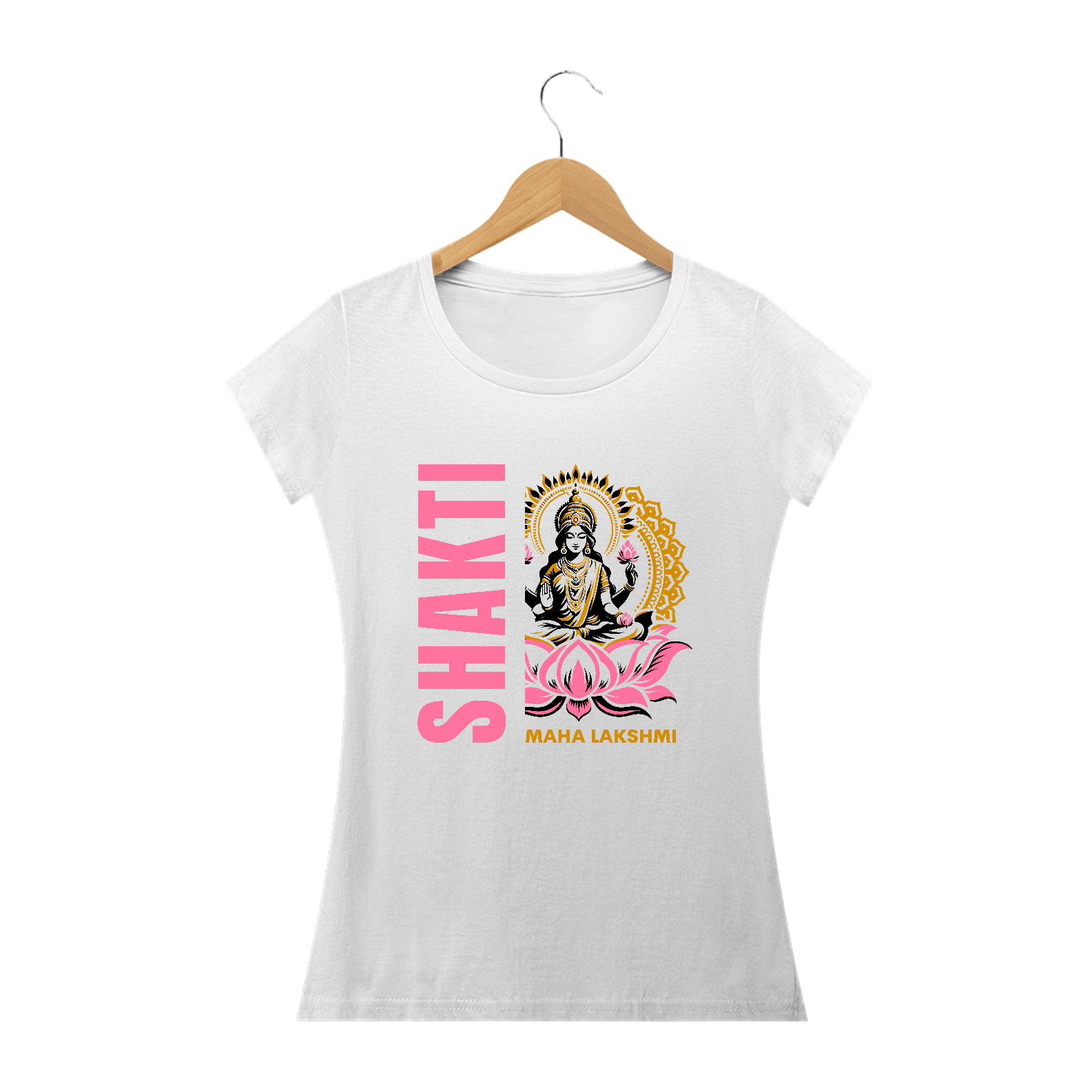 Camiseta Baby look Maha Lakshmi - Shakti