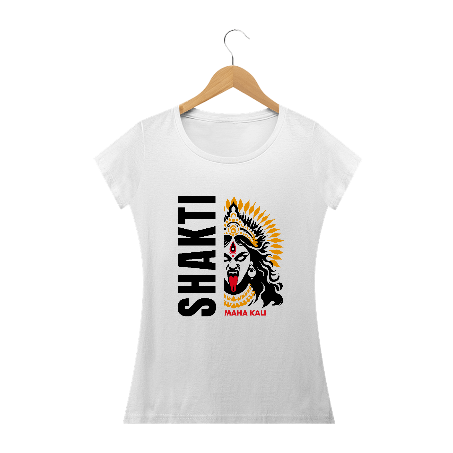 Camiseta Baby Look Maha Kali - Shakti