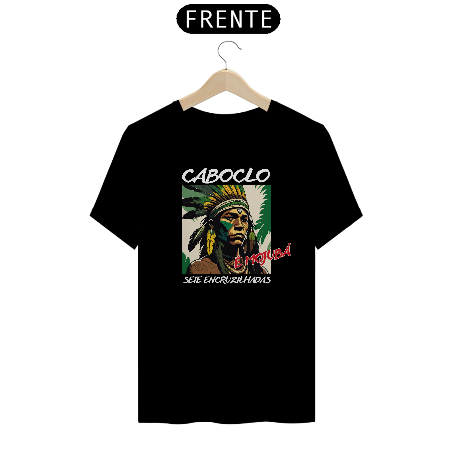 Camiseta Unissex Caboclo 7 Encruzilhadas 06