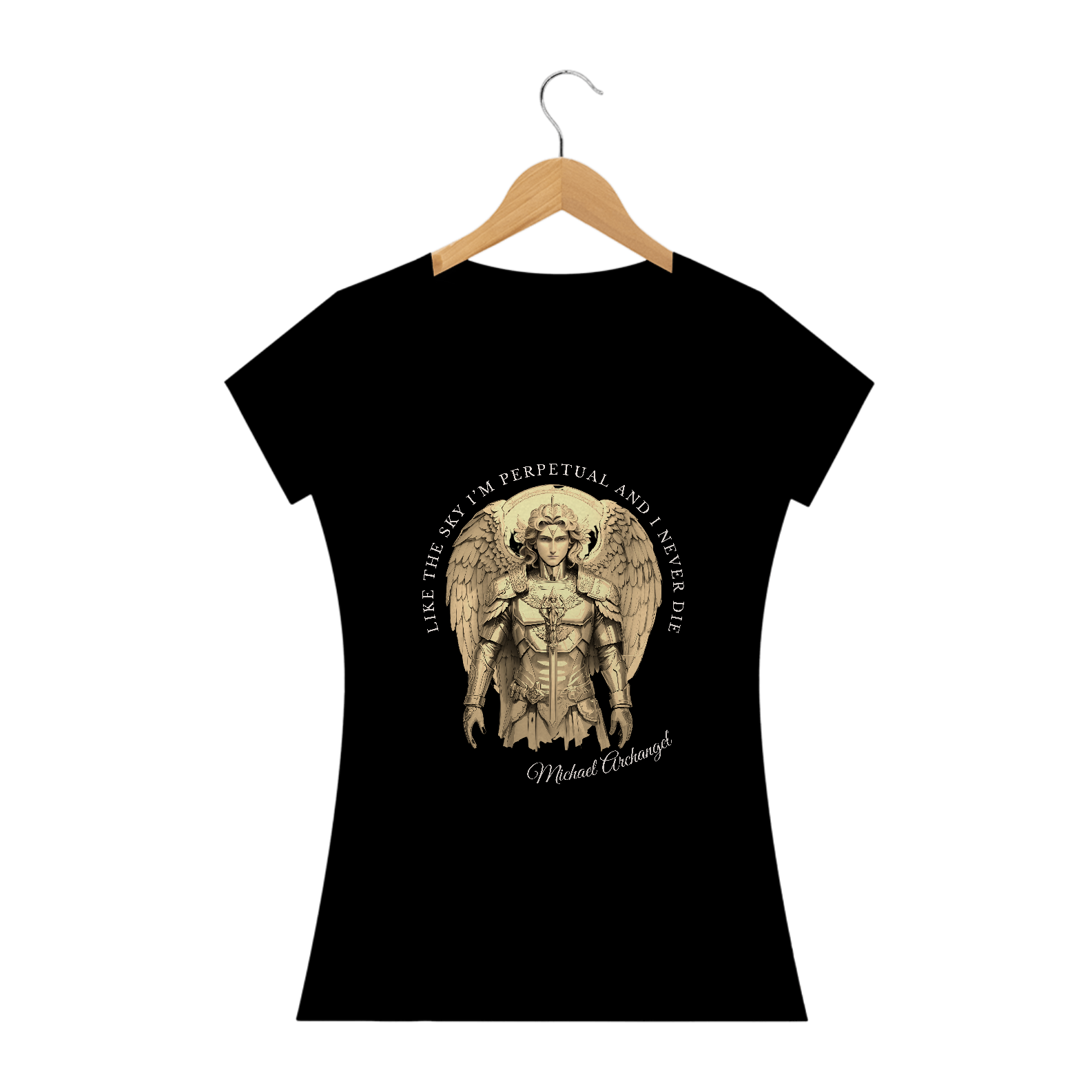 Camiseta Baby Look Arcanjo Miguel 02