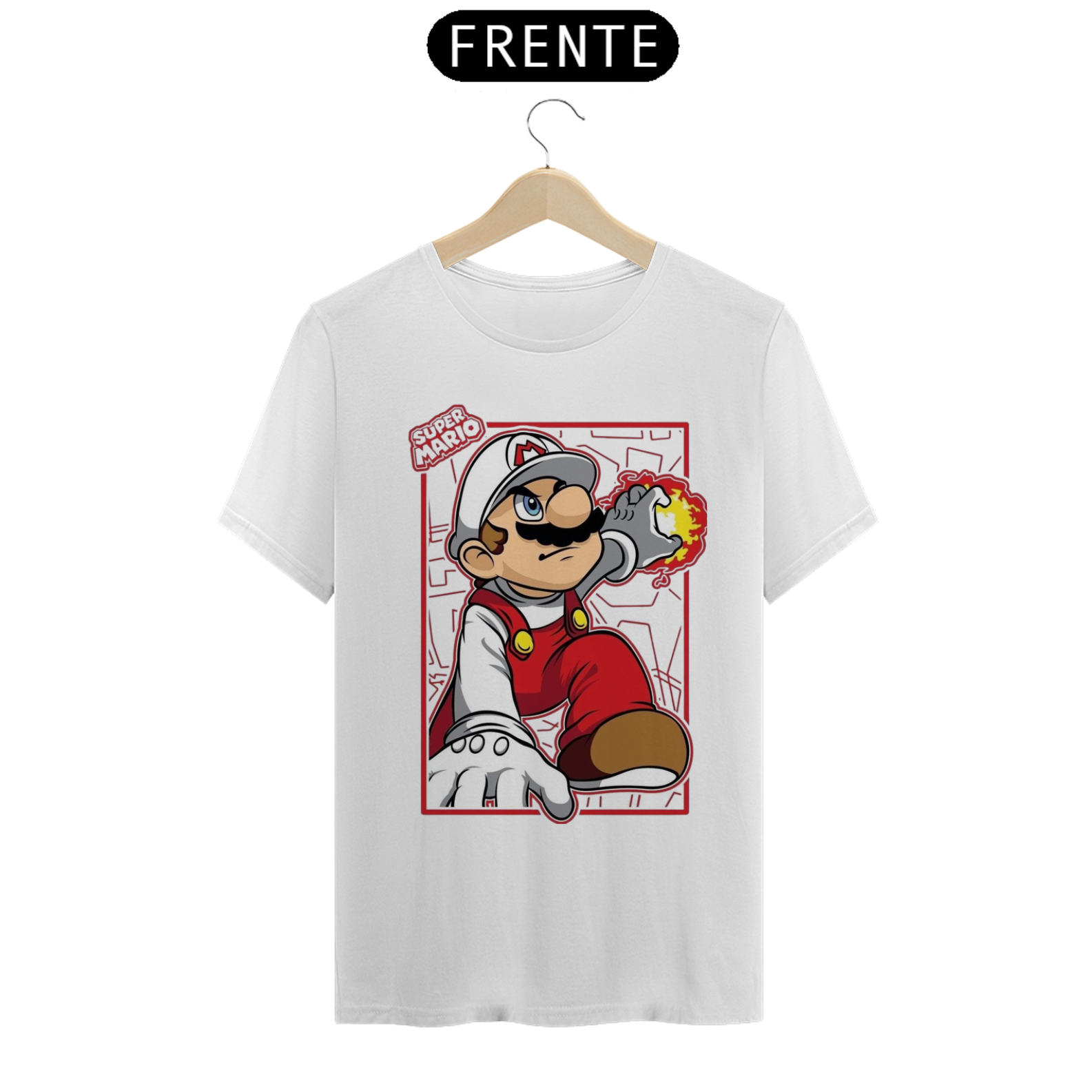 CAMISETA MASCULINA MARIO 