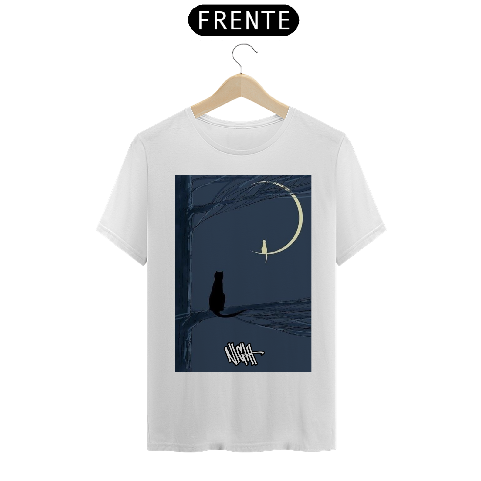 Nome do produto  Camisa - Night Cat II