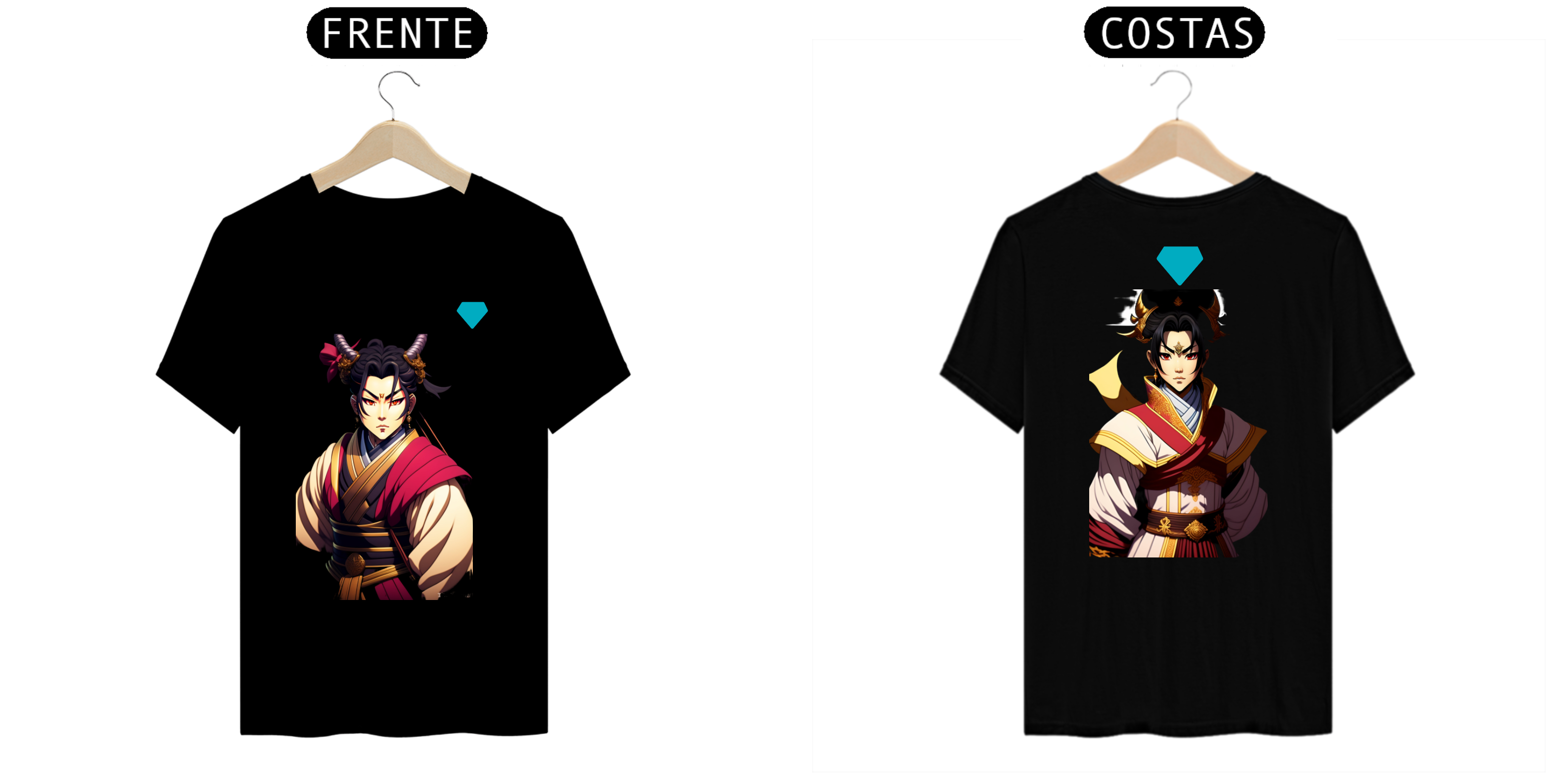 camiseta t shirt estampa dupla C&E Anime