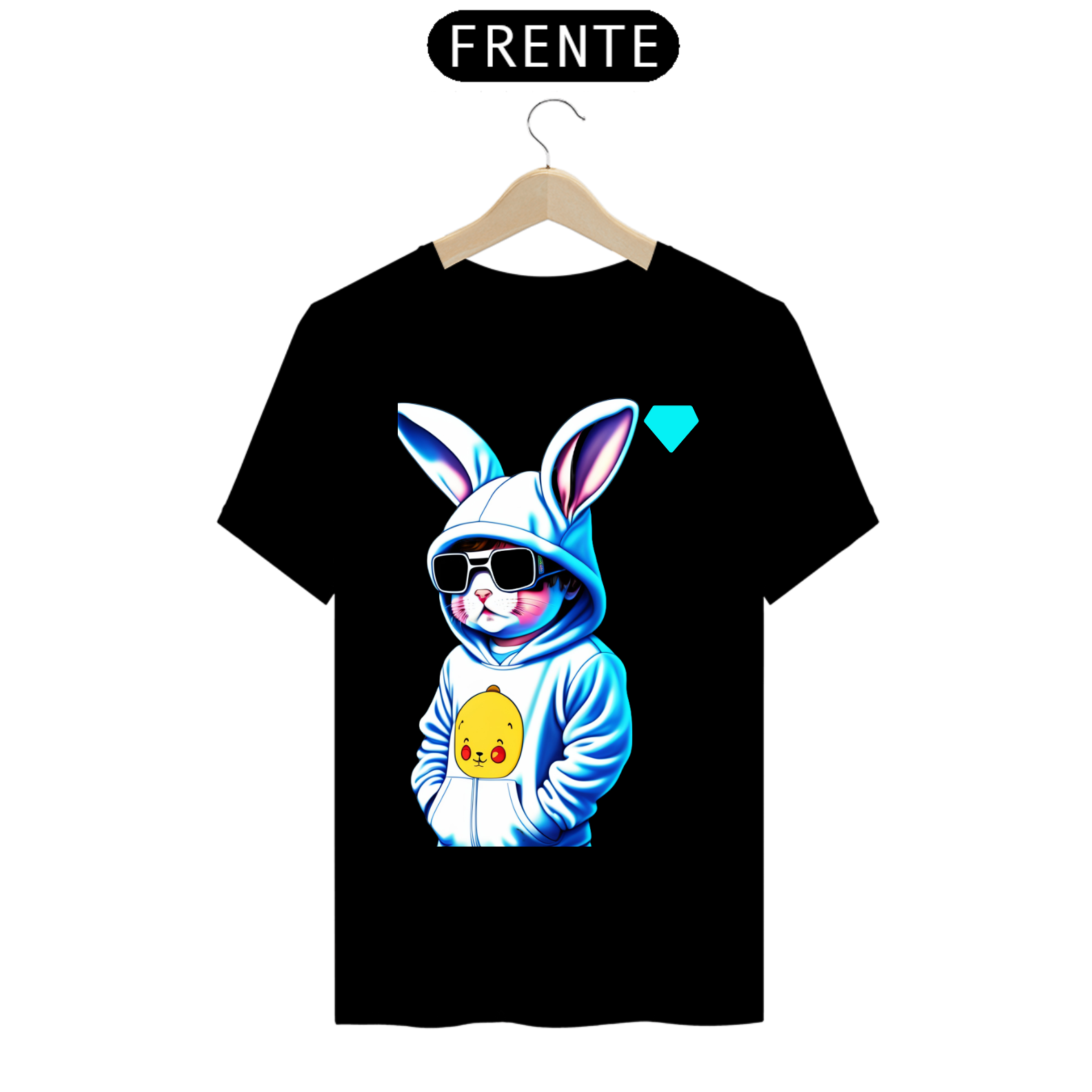 T-SHIRT PRIME HABIT BLUEE C&E CHIQUE & ELEGANTE 
