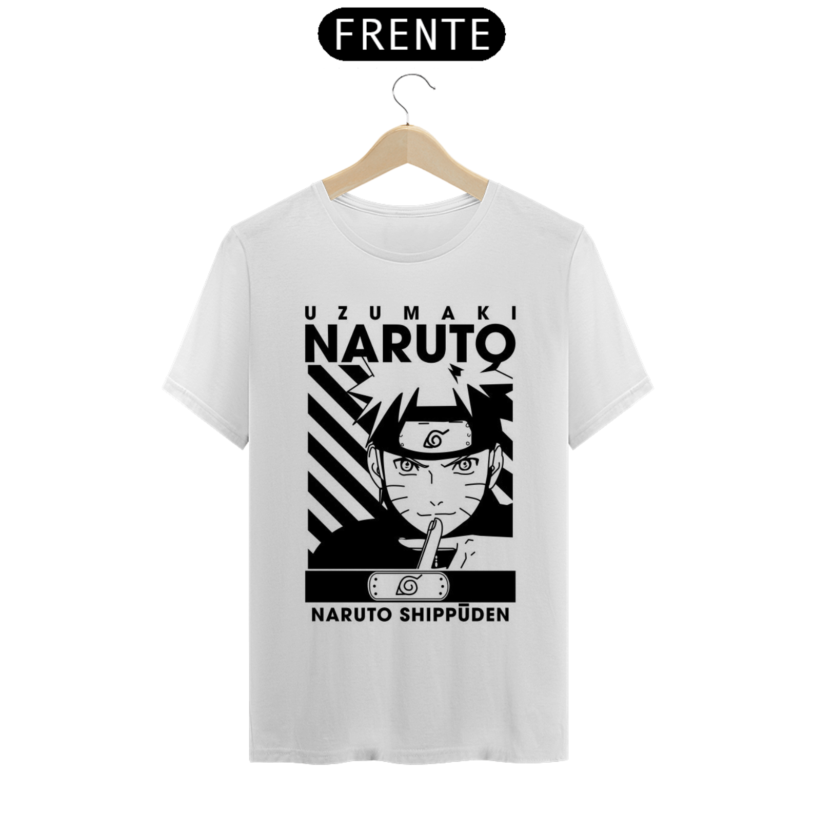 Nome do produto  Camiseta Naruto Uzumaki Unissex
