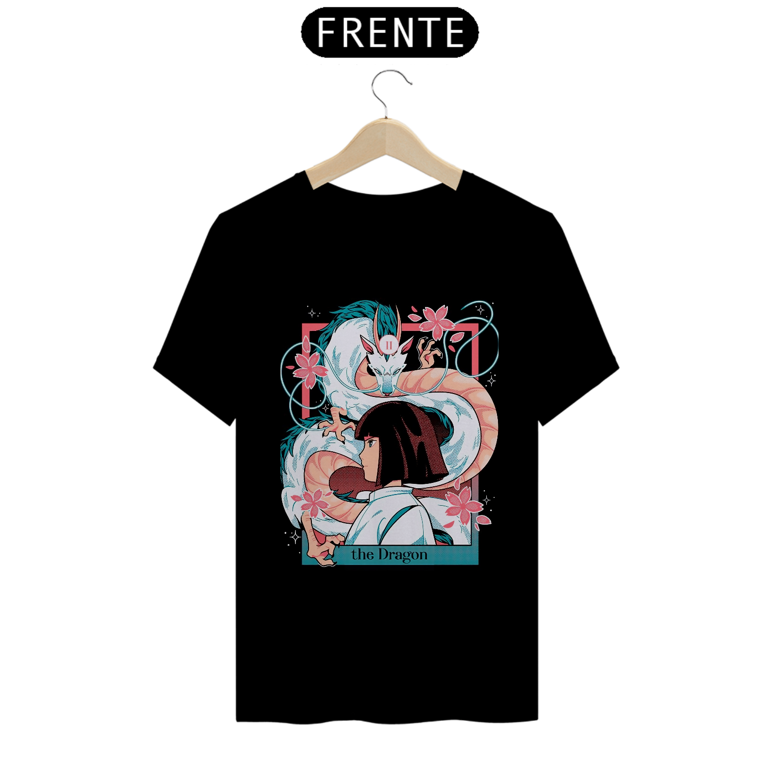 Nome do produto  Camiseta Haku Studio Ghibli Unissex