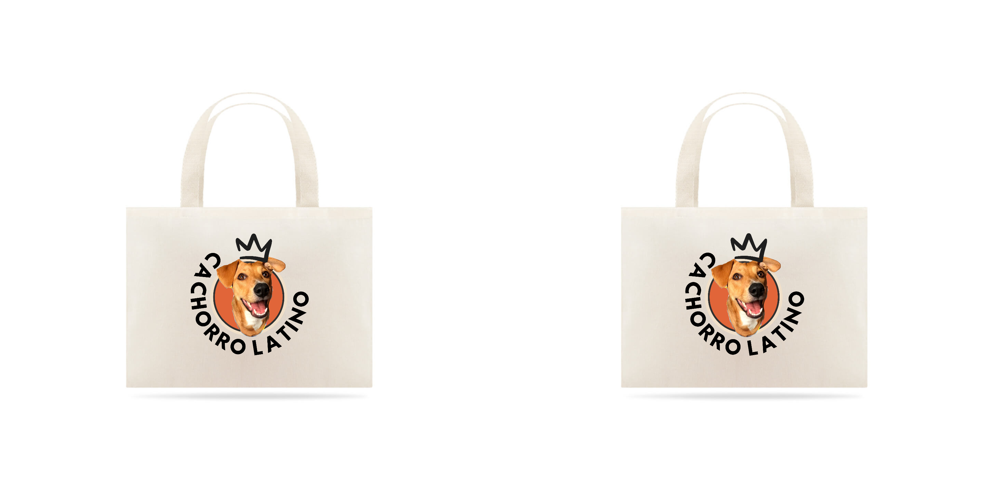 Ecobag Cachorro Latino Caramelo