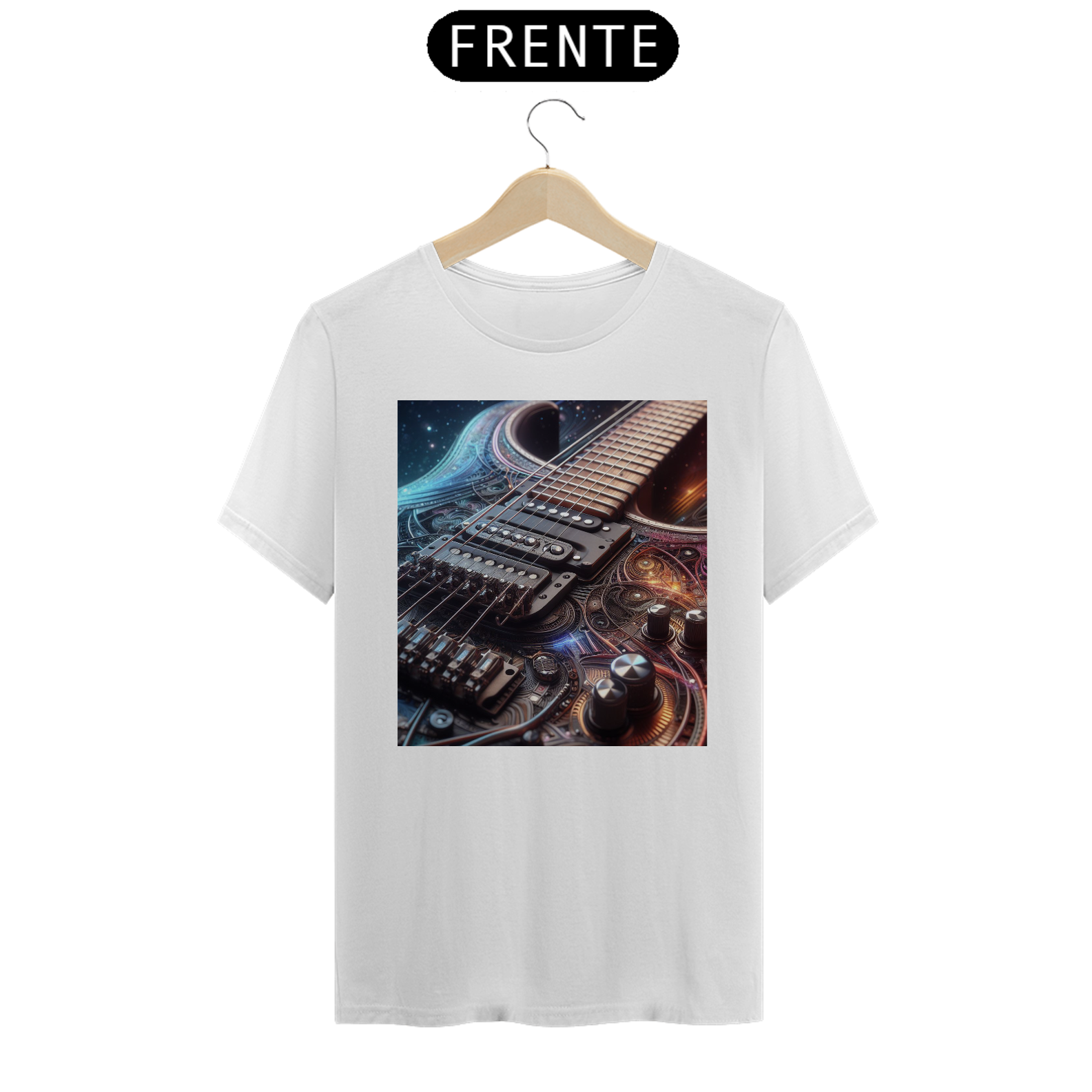 Nome do produto: Camiseta - Guitarra (01)