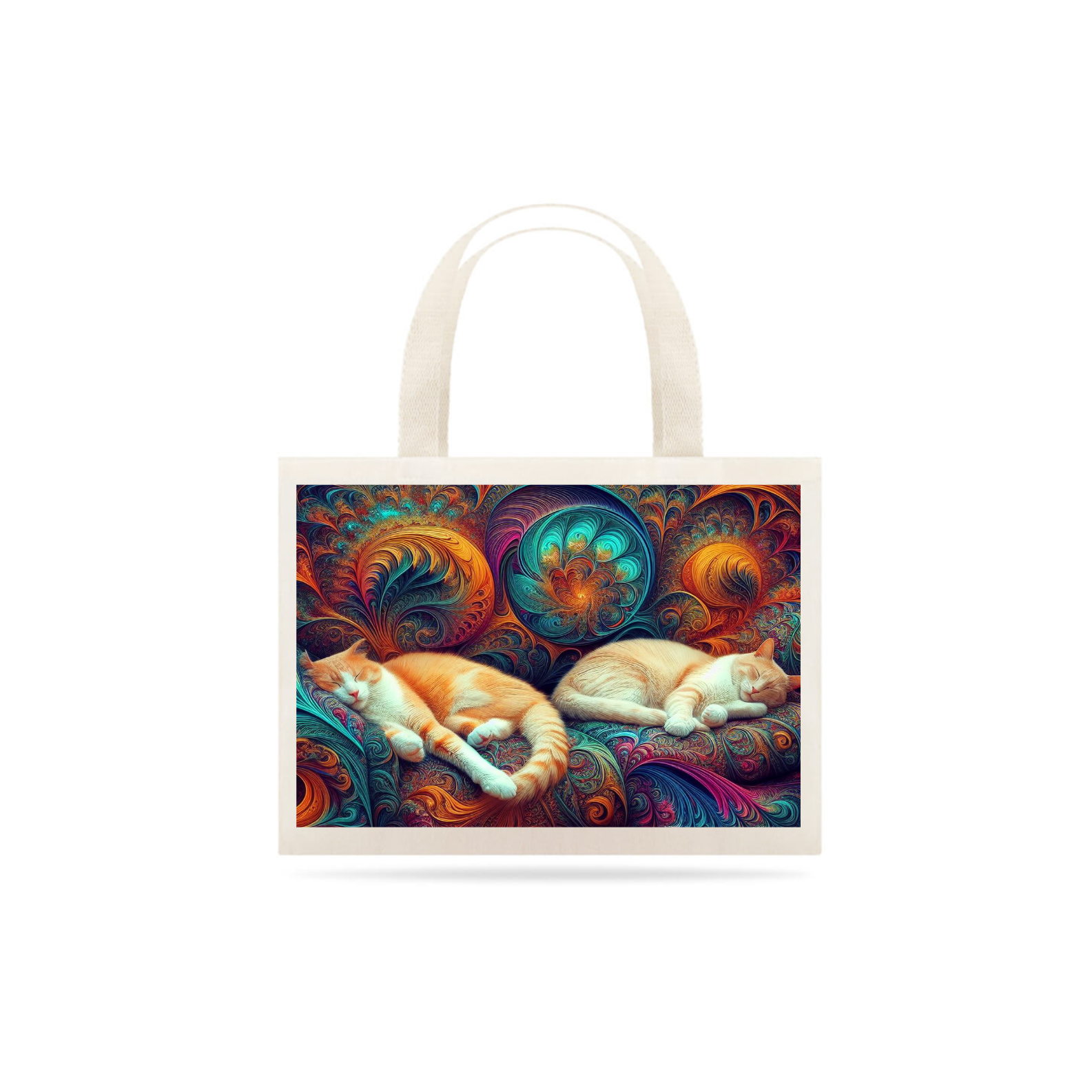 Ecobag - Gatos dormindo