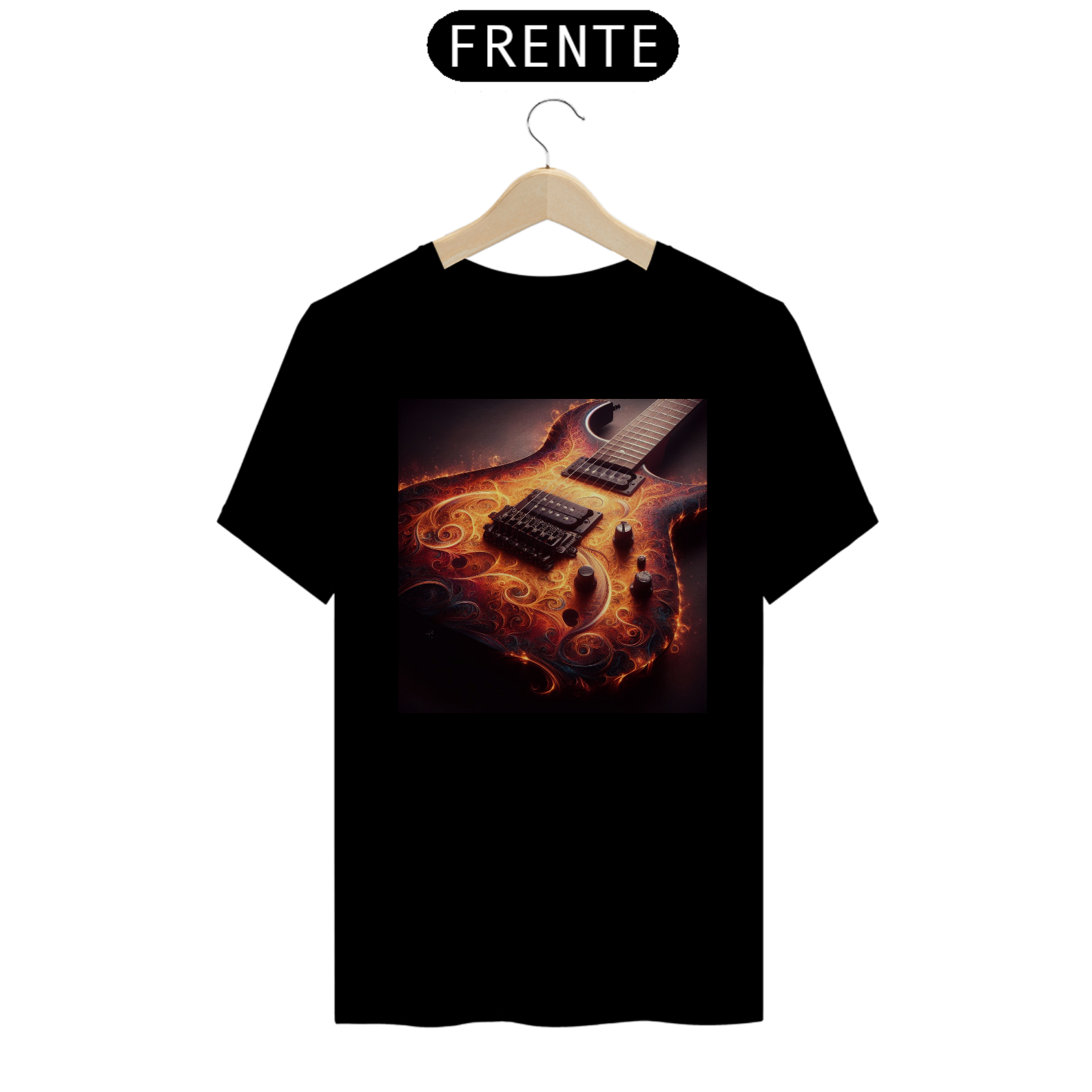 Nome do produto: Camiseta - Guitarra (02)