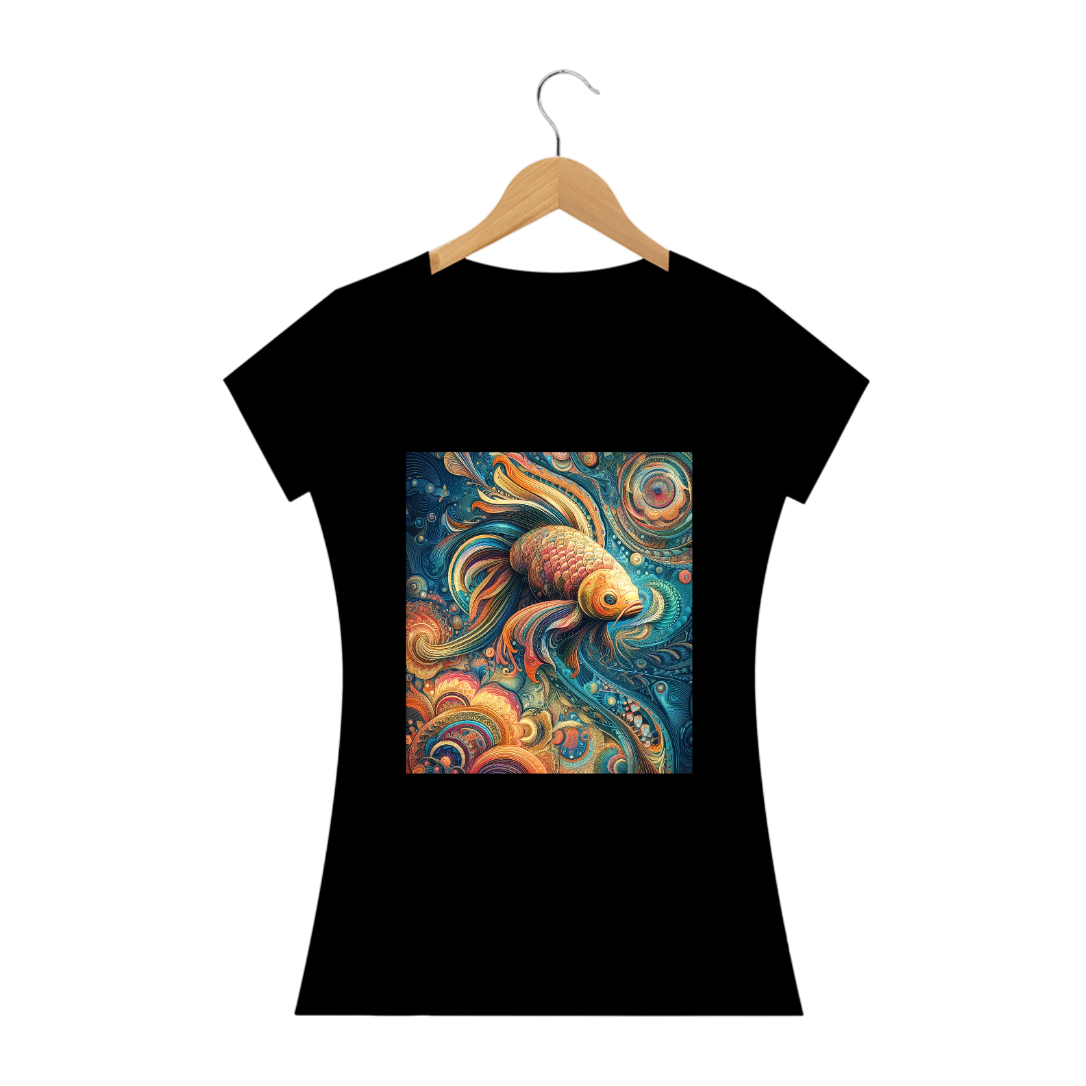 Camiseta Feminina - Peixe (01)
