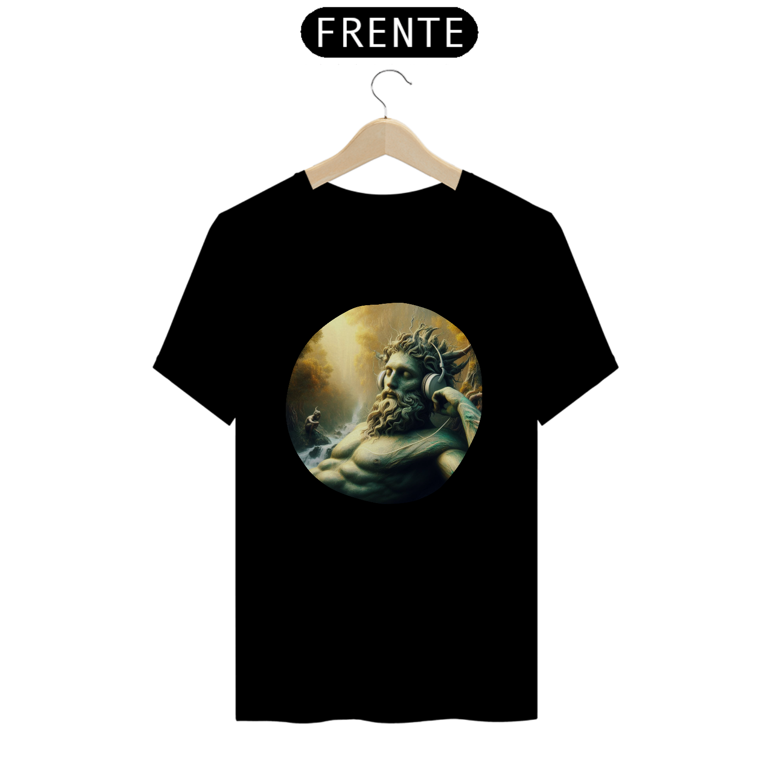 Camiseta - Ser Mitológico com fone (01)