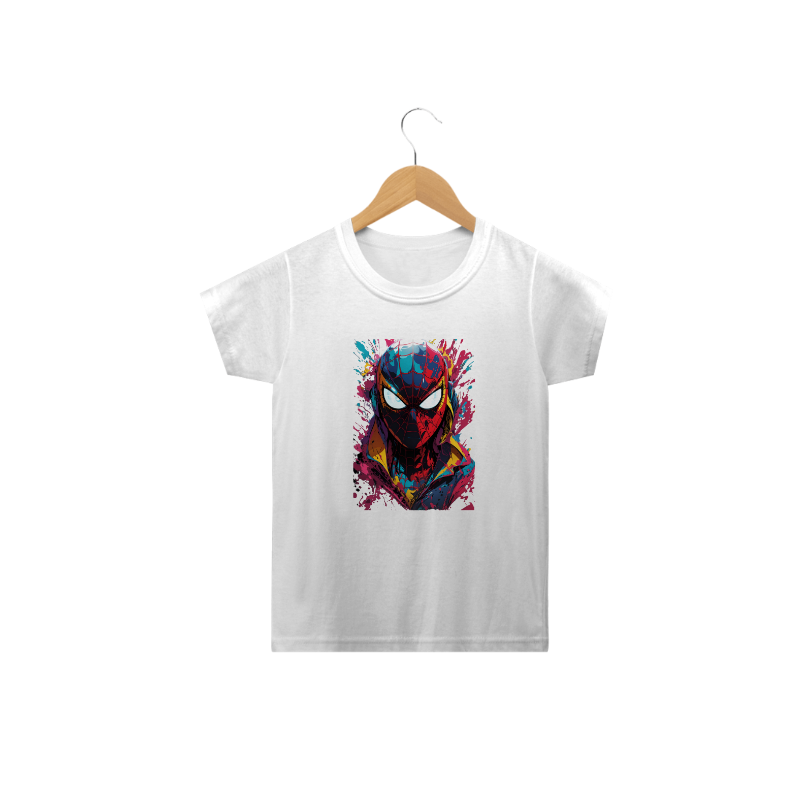 Camiseta infantil Homem aranha