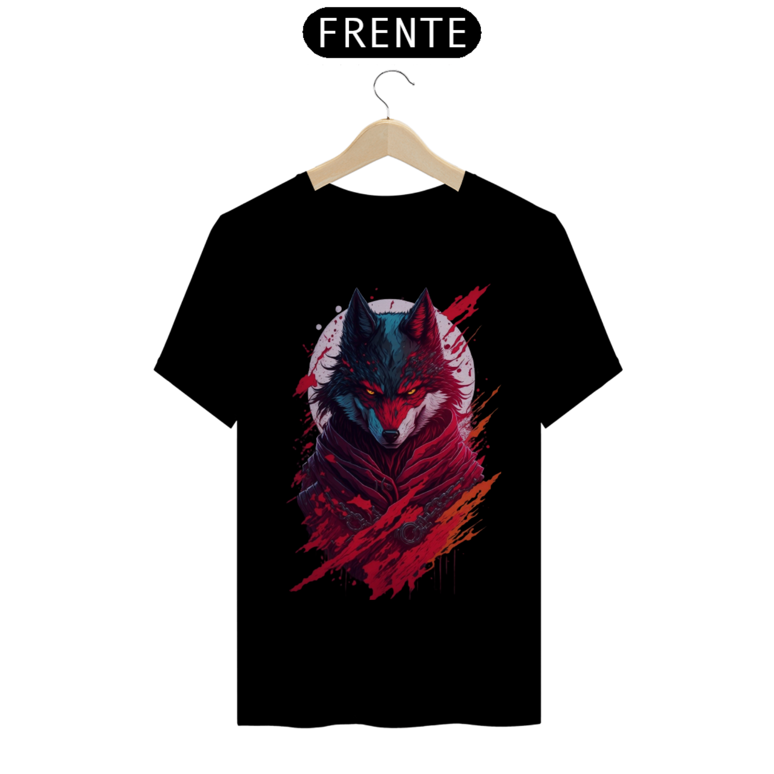 Camiseta Lobo mau