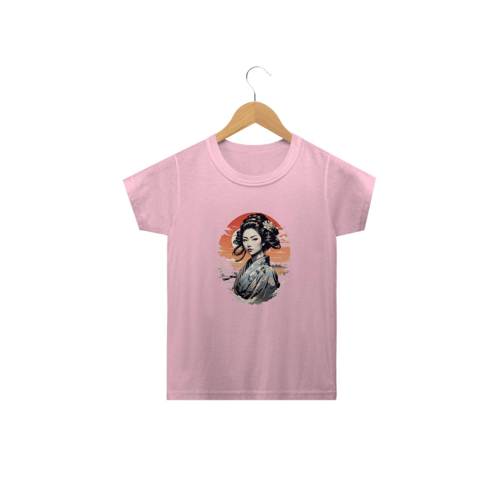 Camiseta infantil Paraíso Japonês 