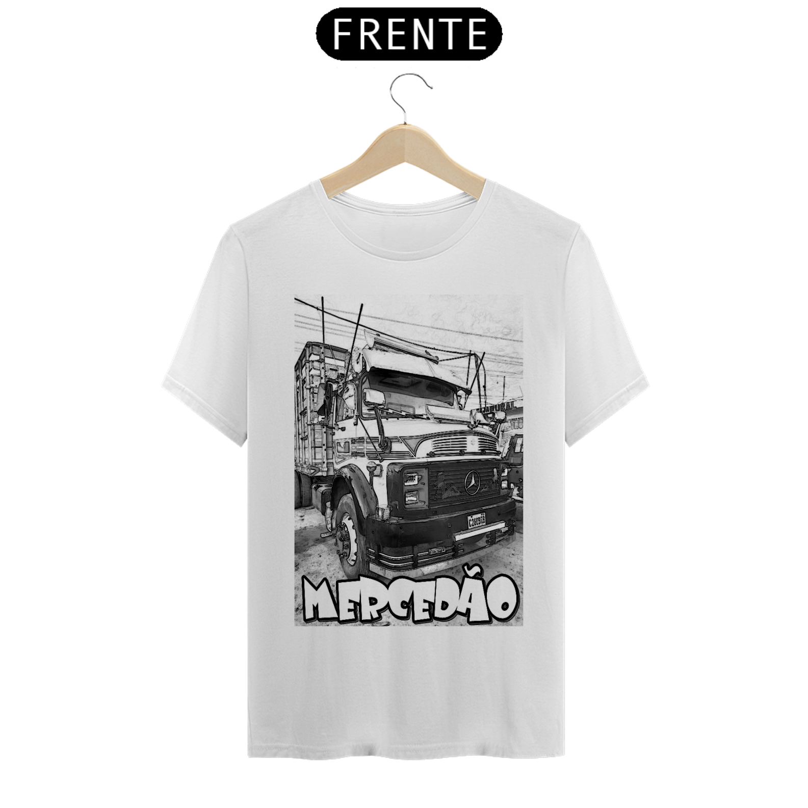 Camiseta Caminhão Mercedes 2