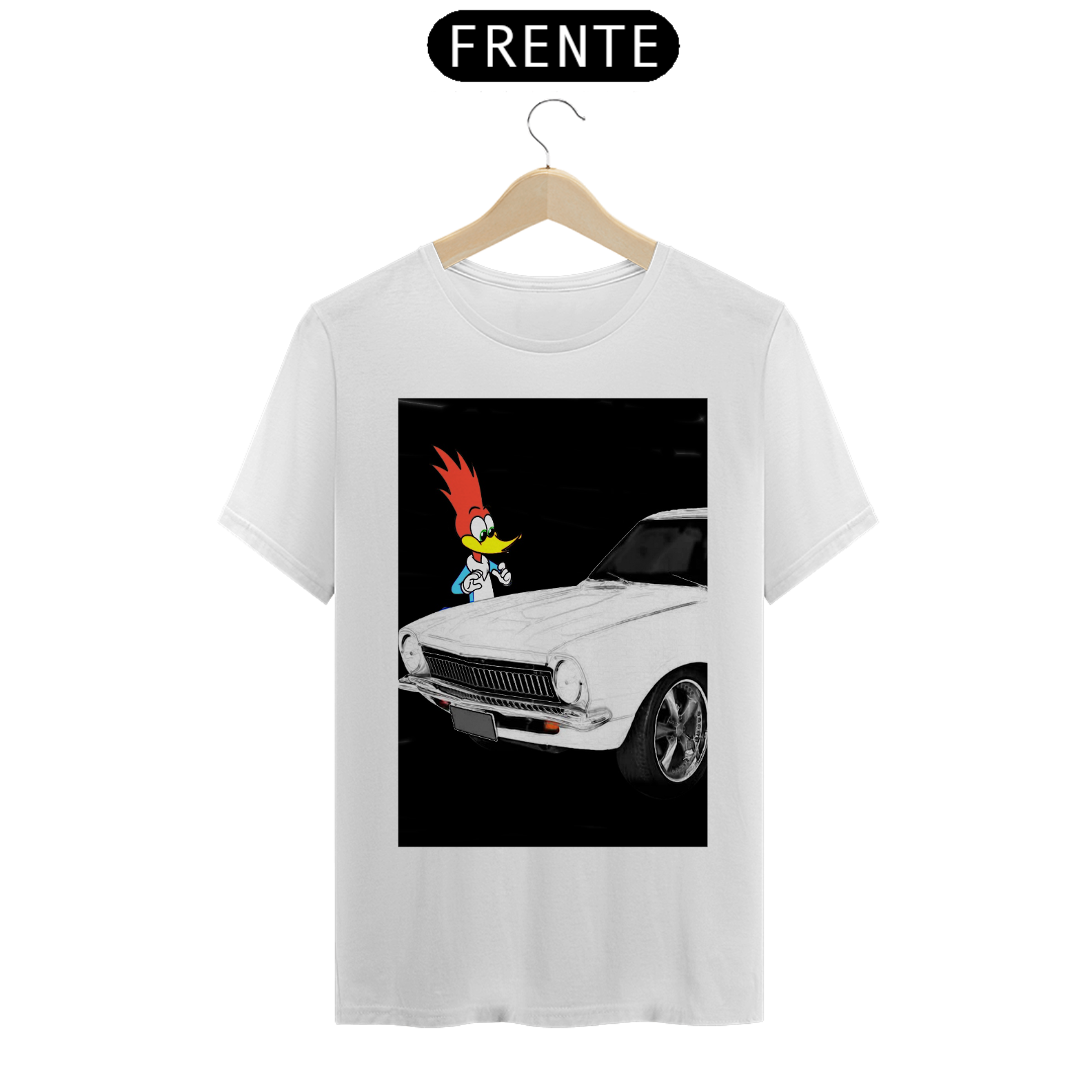 Camiseta Ford Maverick Pica Pau